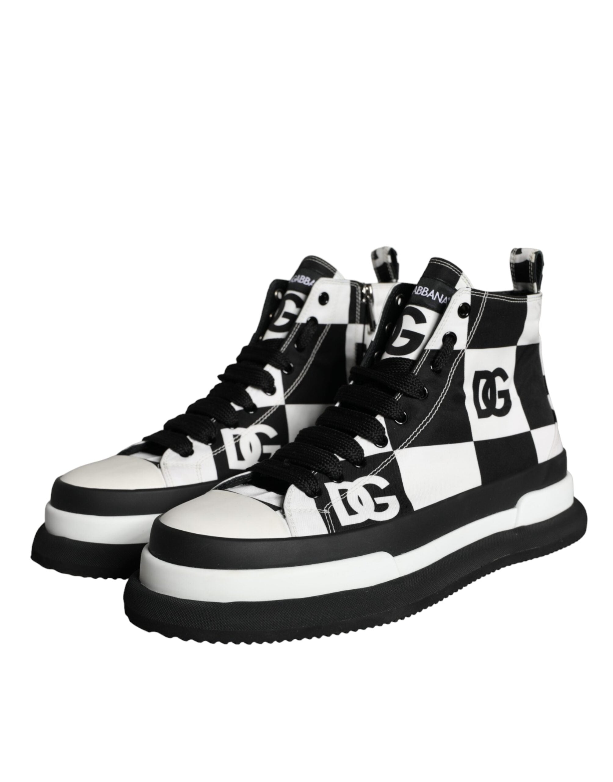 Dolce & Gabbana Zwart High Top Sneakers