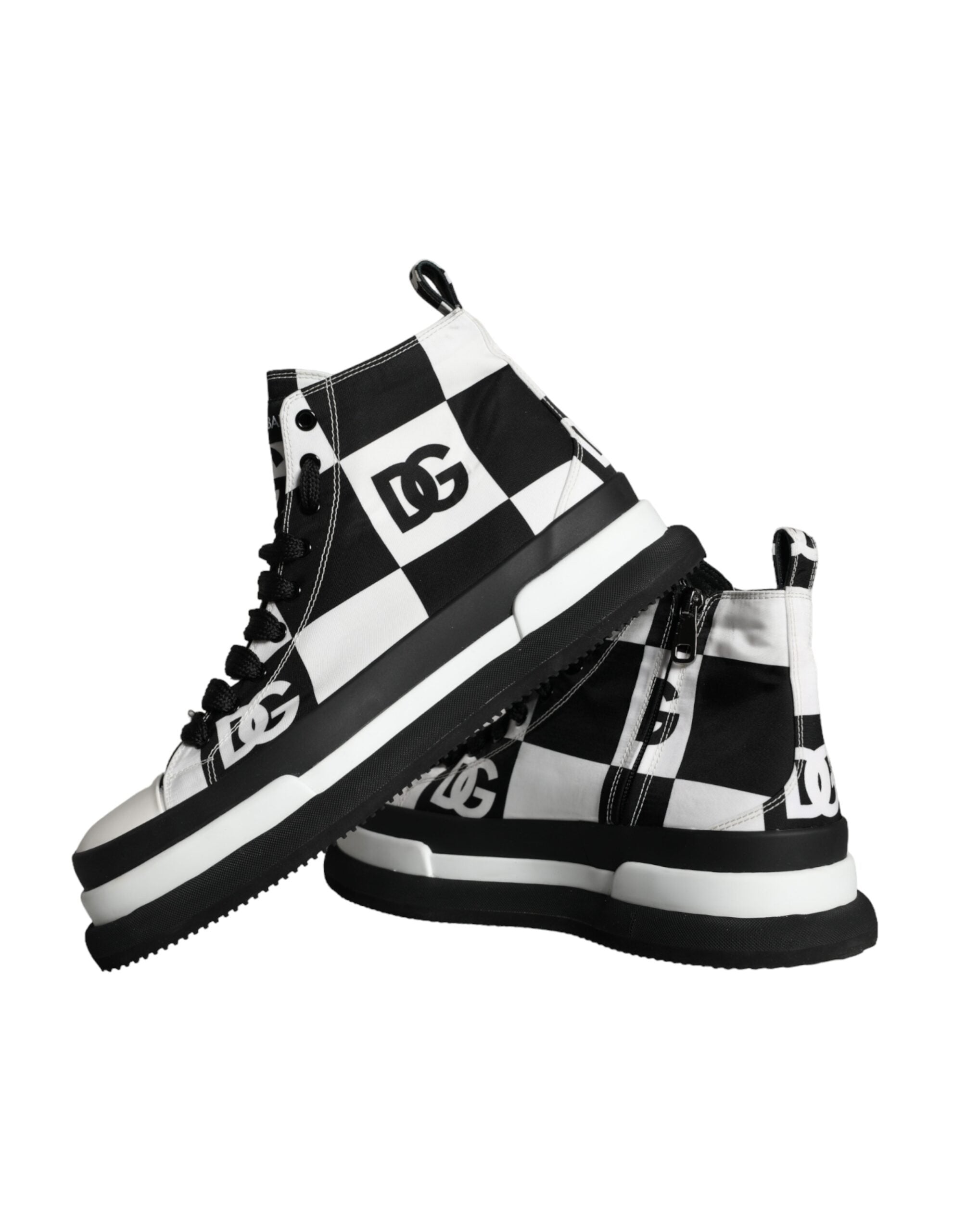 Dolce & Gabbana Zwart High Top Sneakers