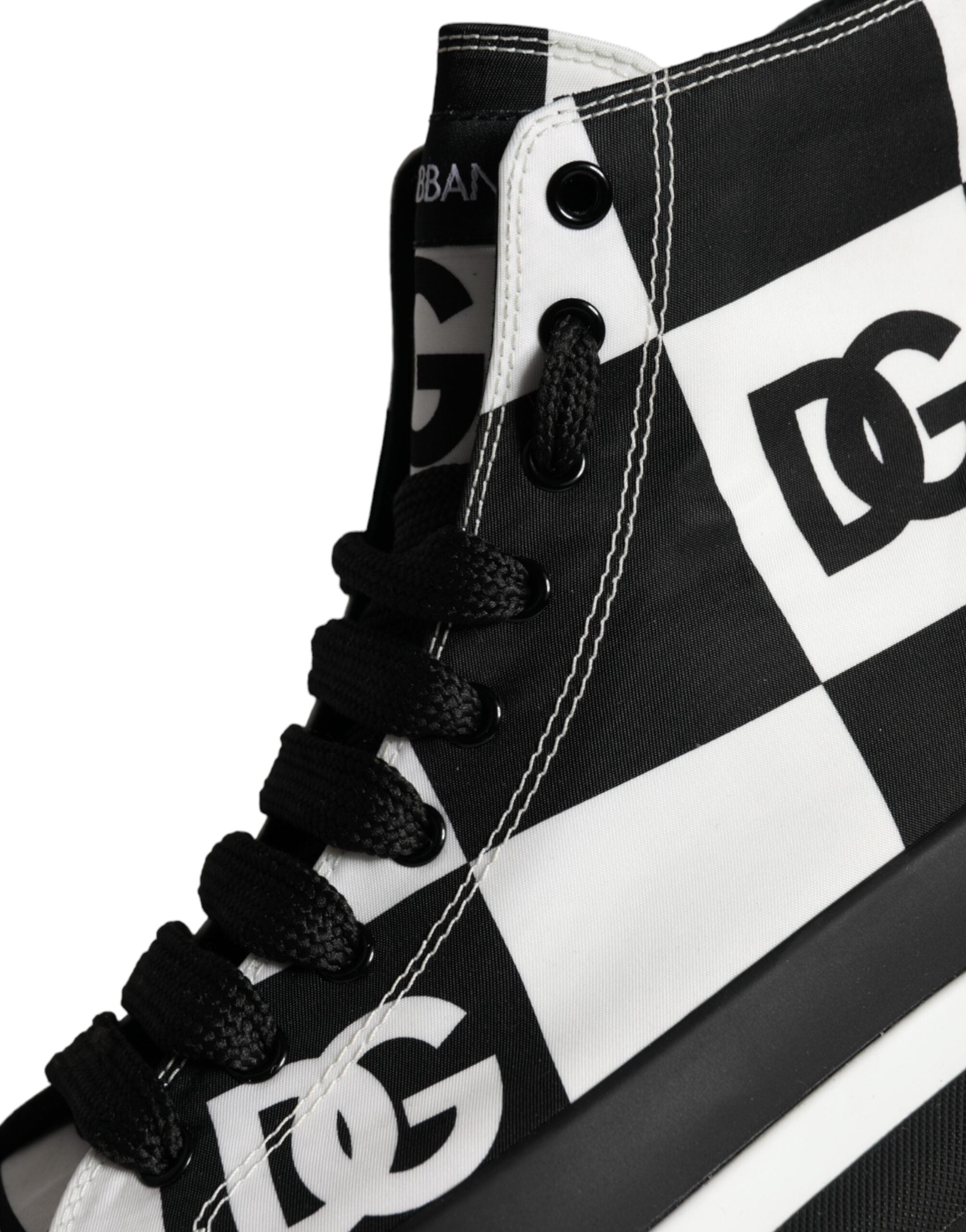 Dolce & Gabbana Zwart High Top Sneakers