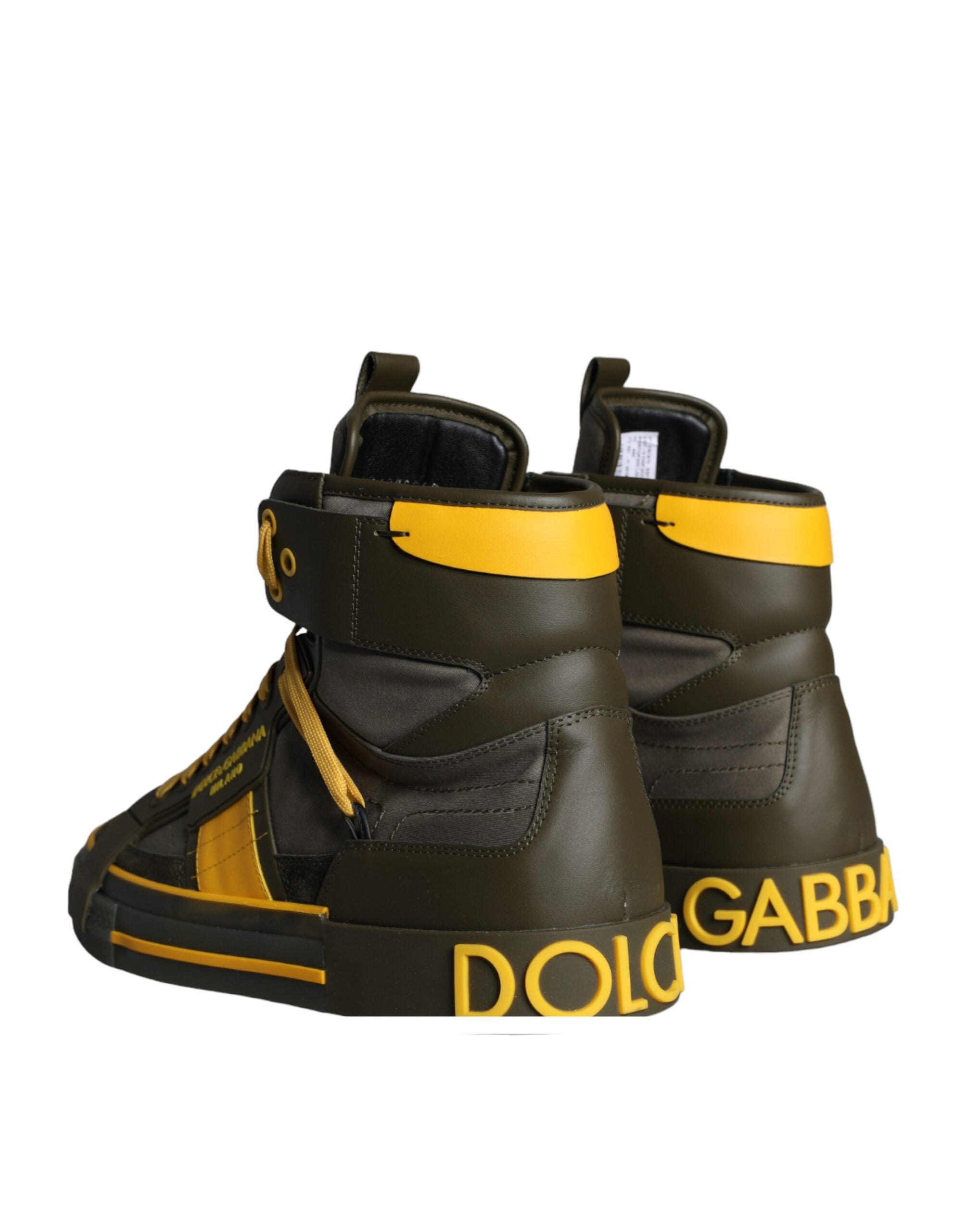 Dolce & Gabbana Groen High Top Sneakers