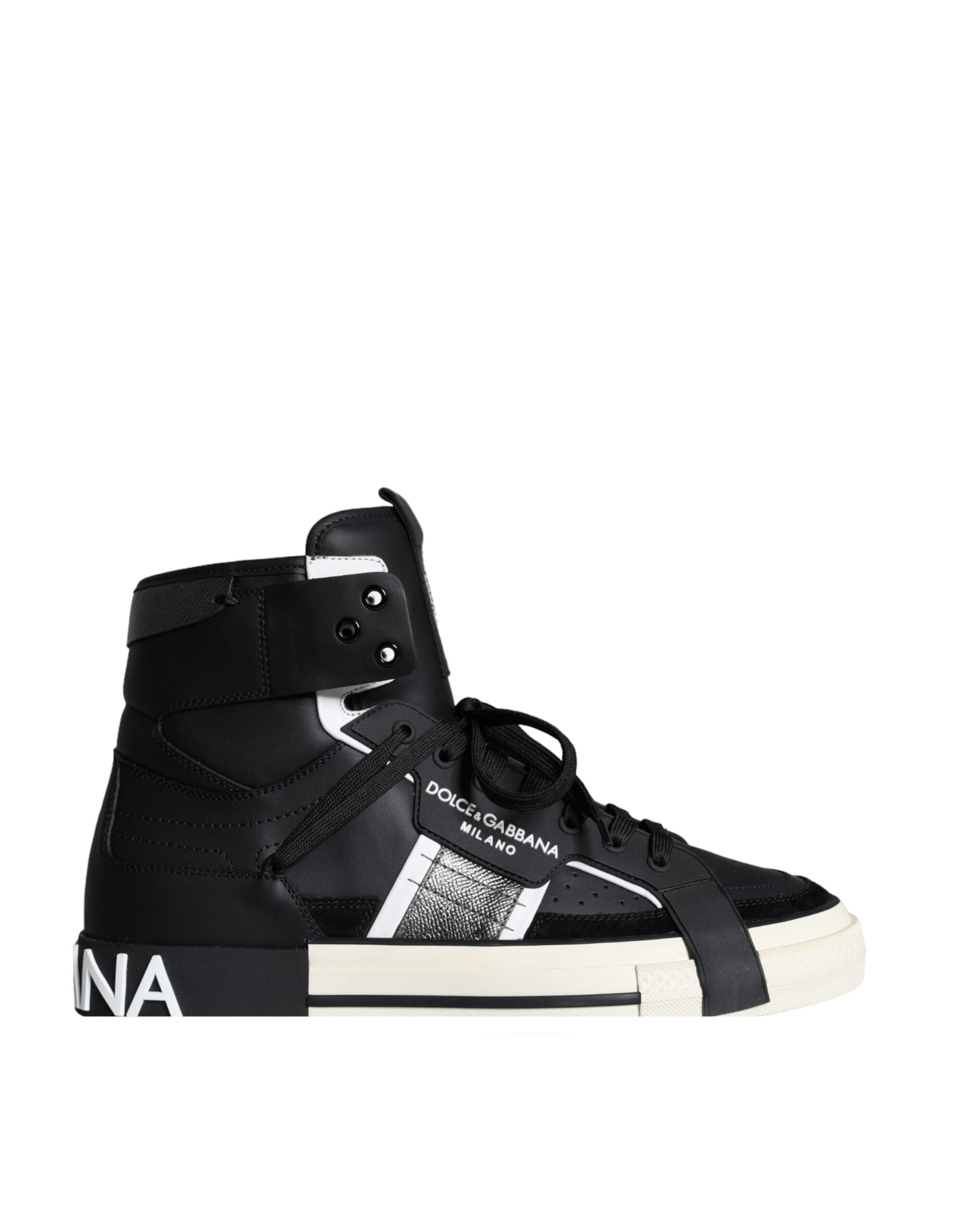 Dolce & Gabbana Zwart High Top Sneakers