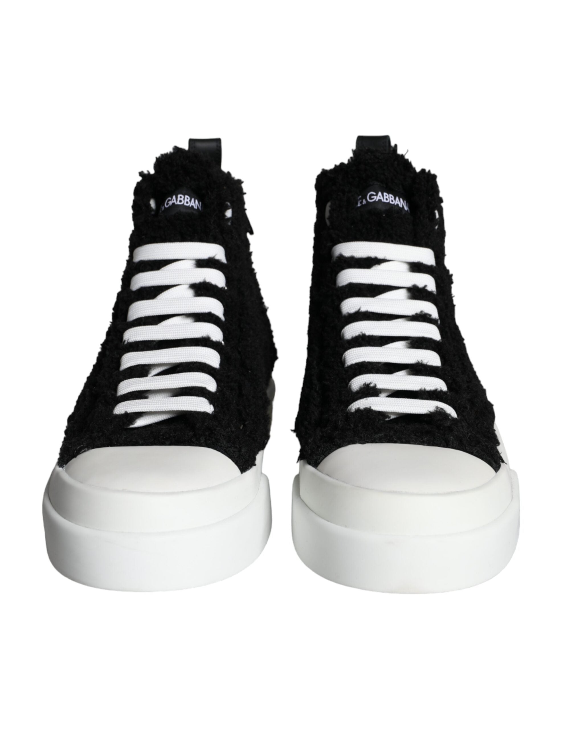 Dolce & Gabbana Zwart High Top Sneakers