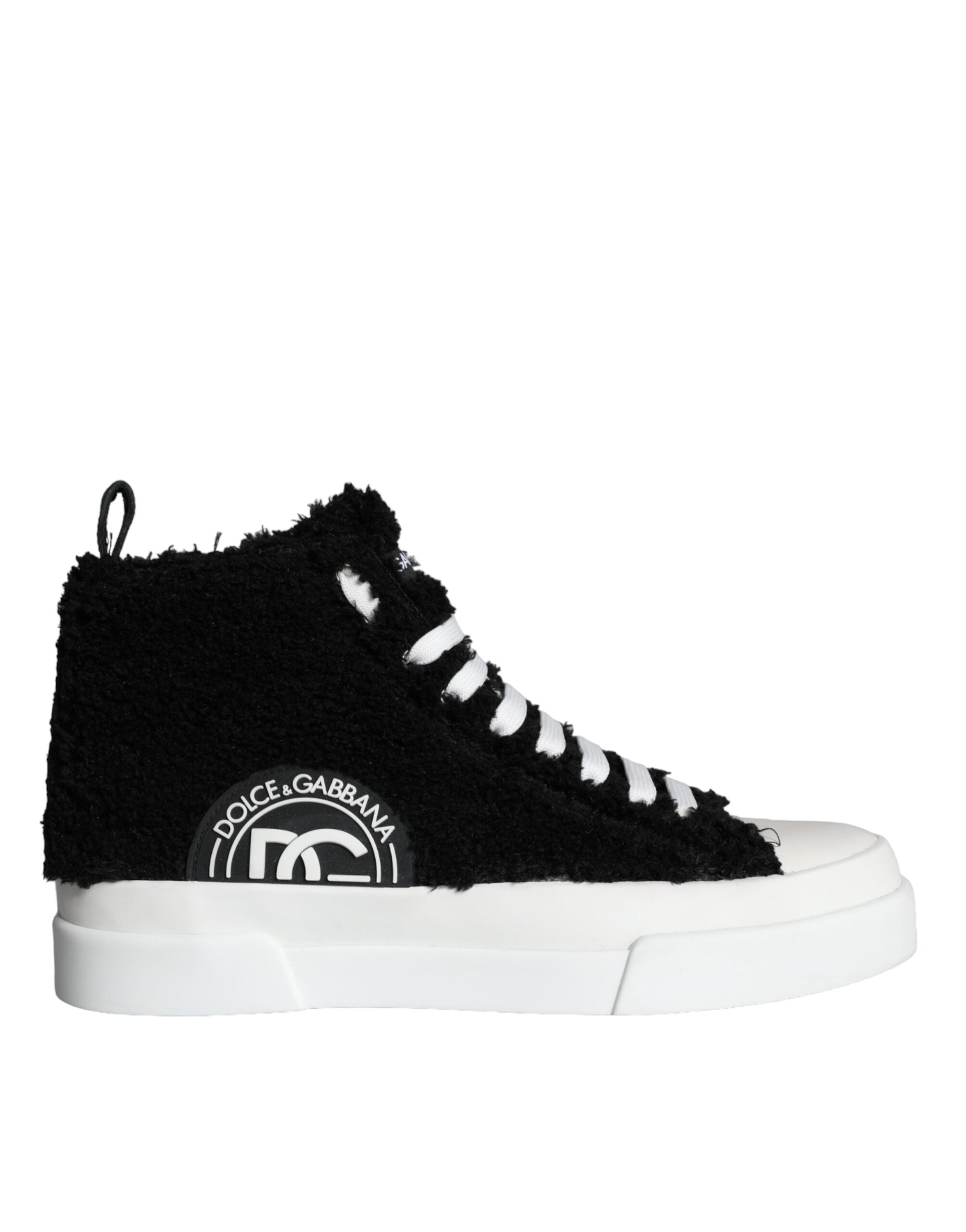 Dolce & Gabbana Zwart High Top Sneakers