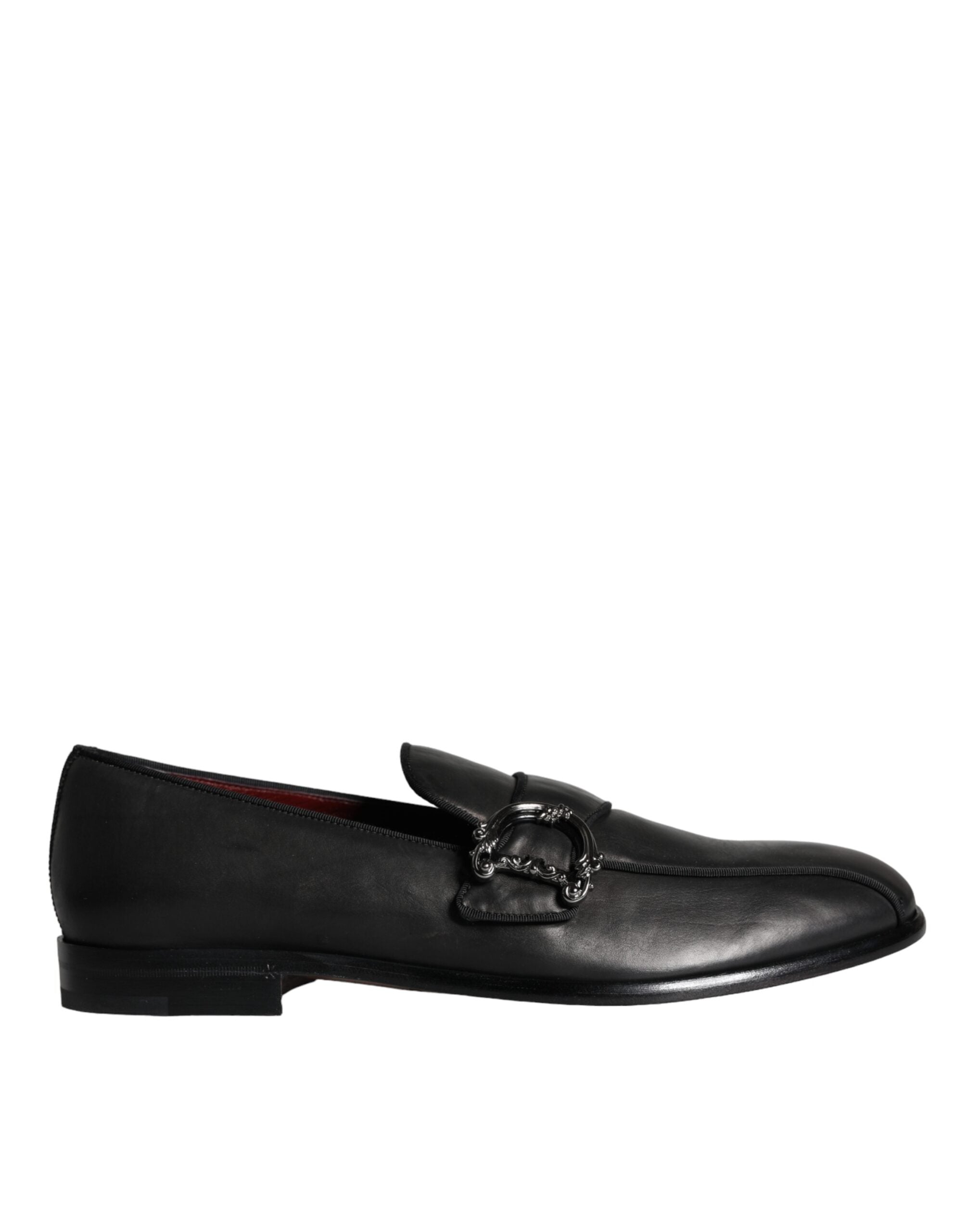 Dolce & Gabbana Zwart Leren Loafers