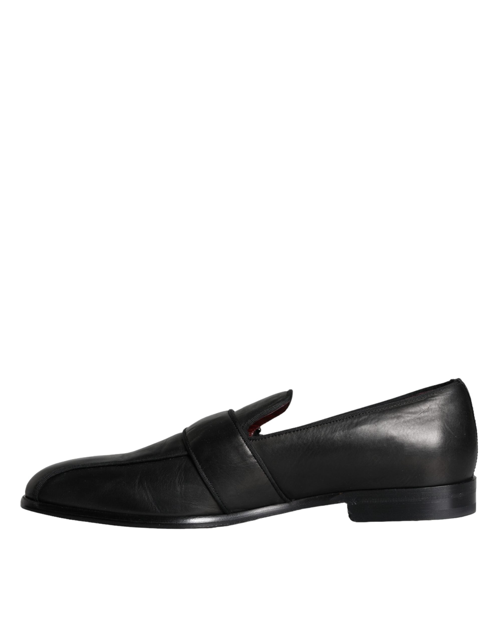 Dolce & Gabbana Zwart Leren Loafers