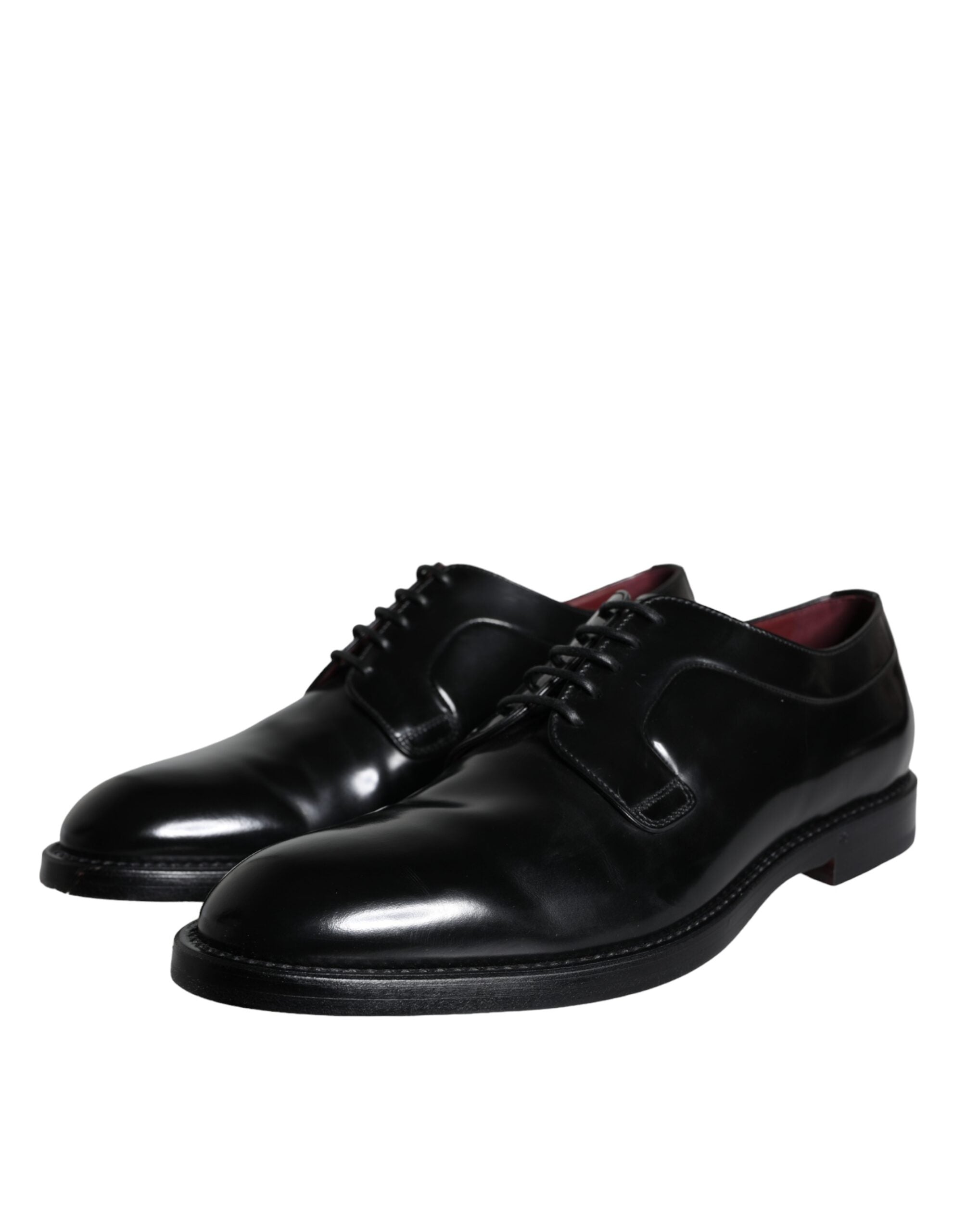 Dolce & Gabbana Zwart Kalfsleren Schoen