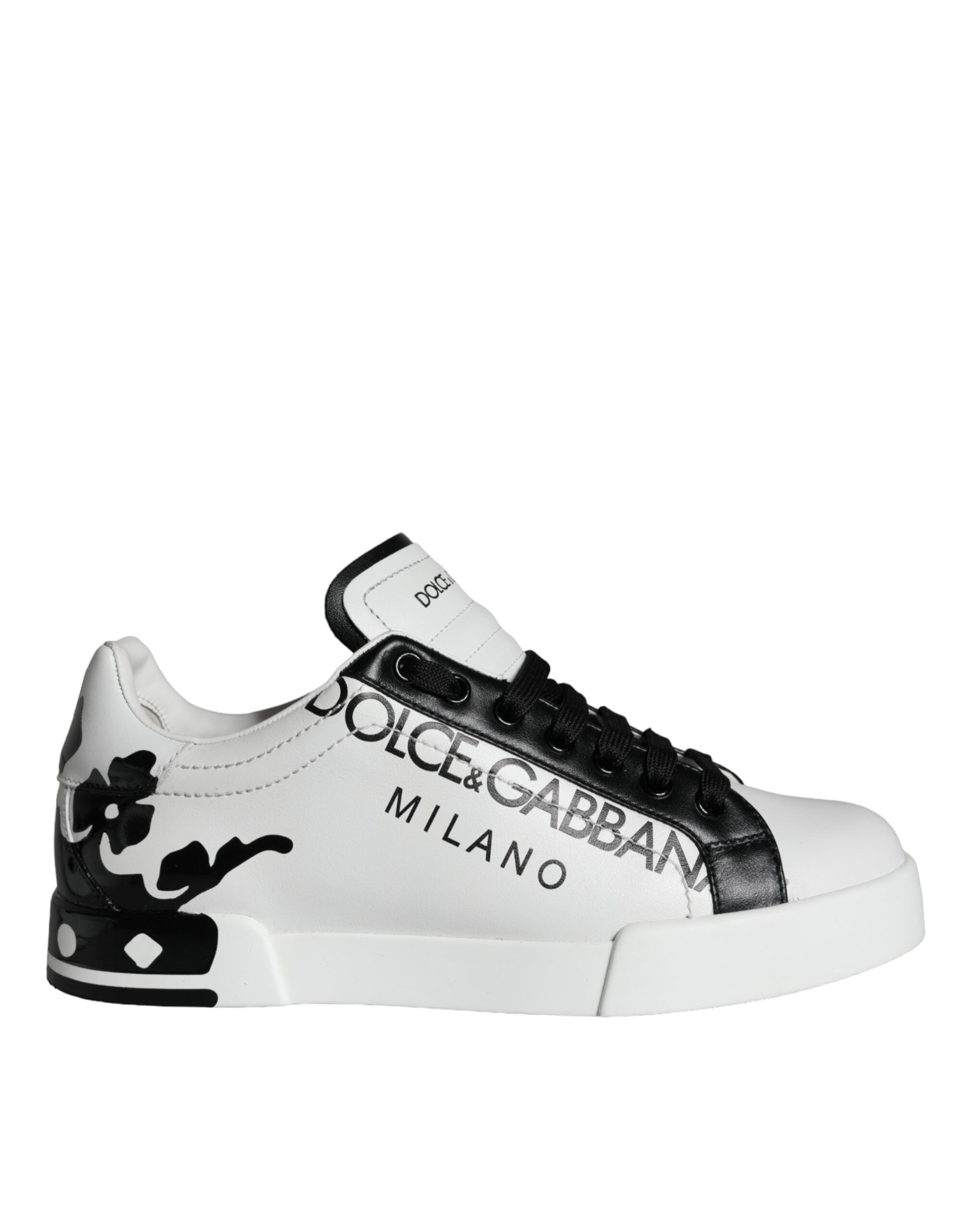 Dolce & Gabbana Wit Crown Milano Sneakers