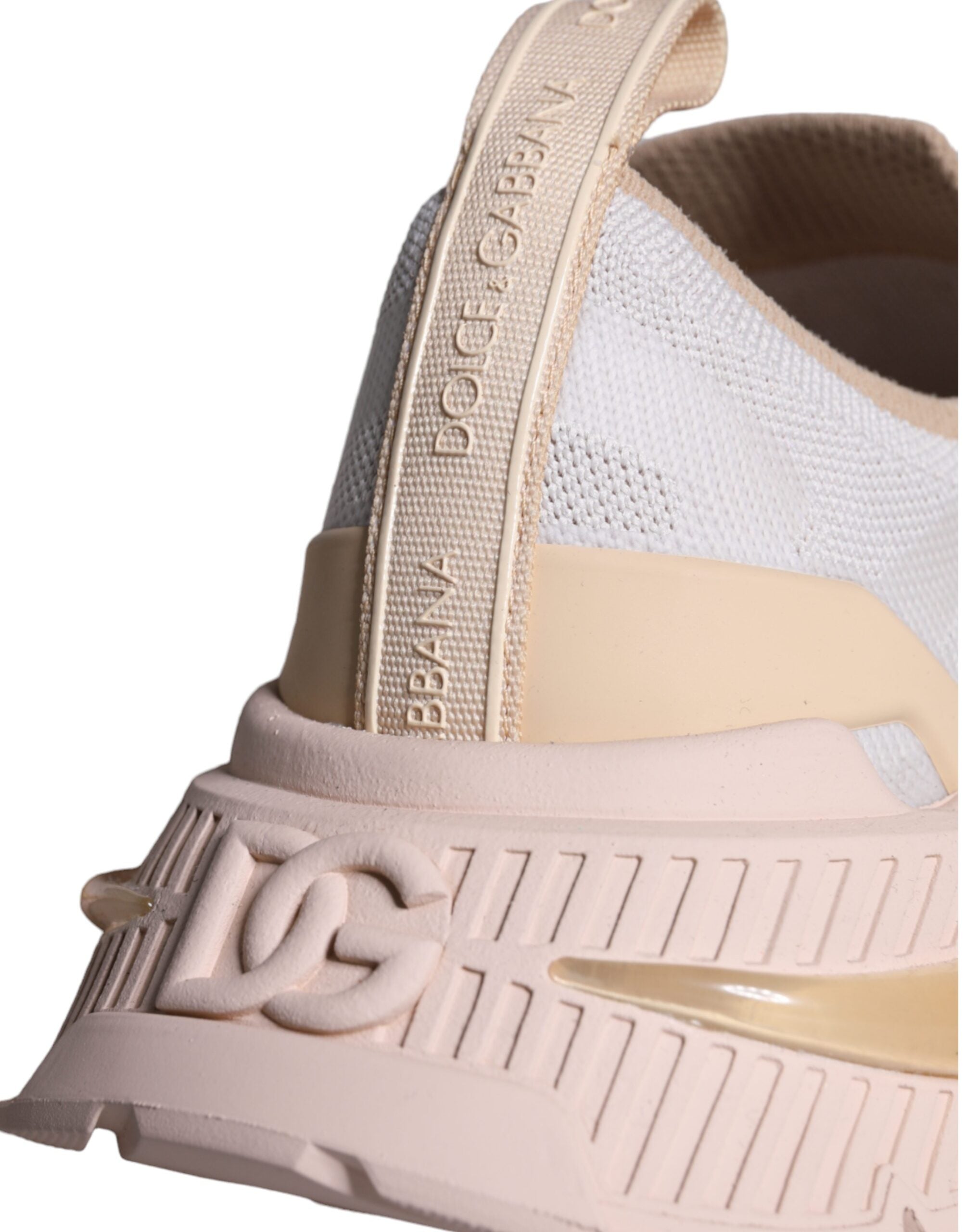 Dolce & Gabbana Beige Airmaster Sneakers