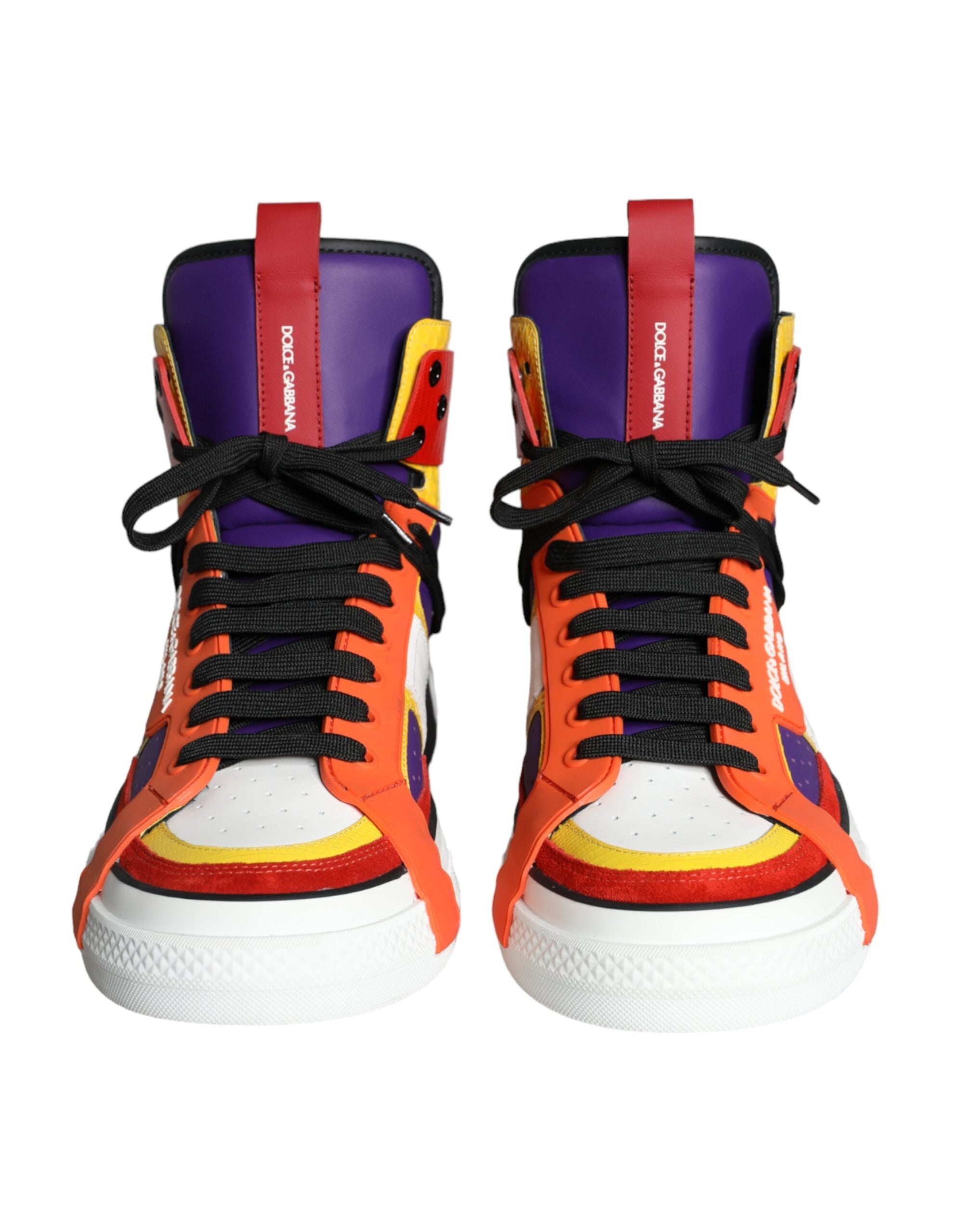 Dolce & Gabbana Meerkleurig Leren High Top Sneakers