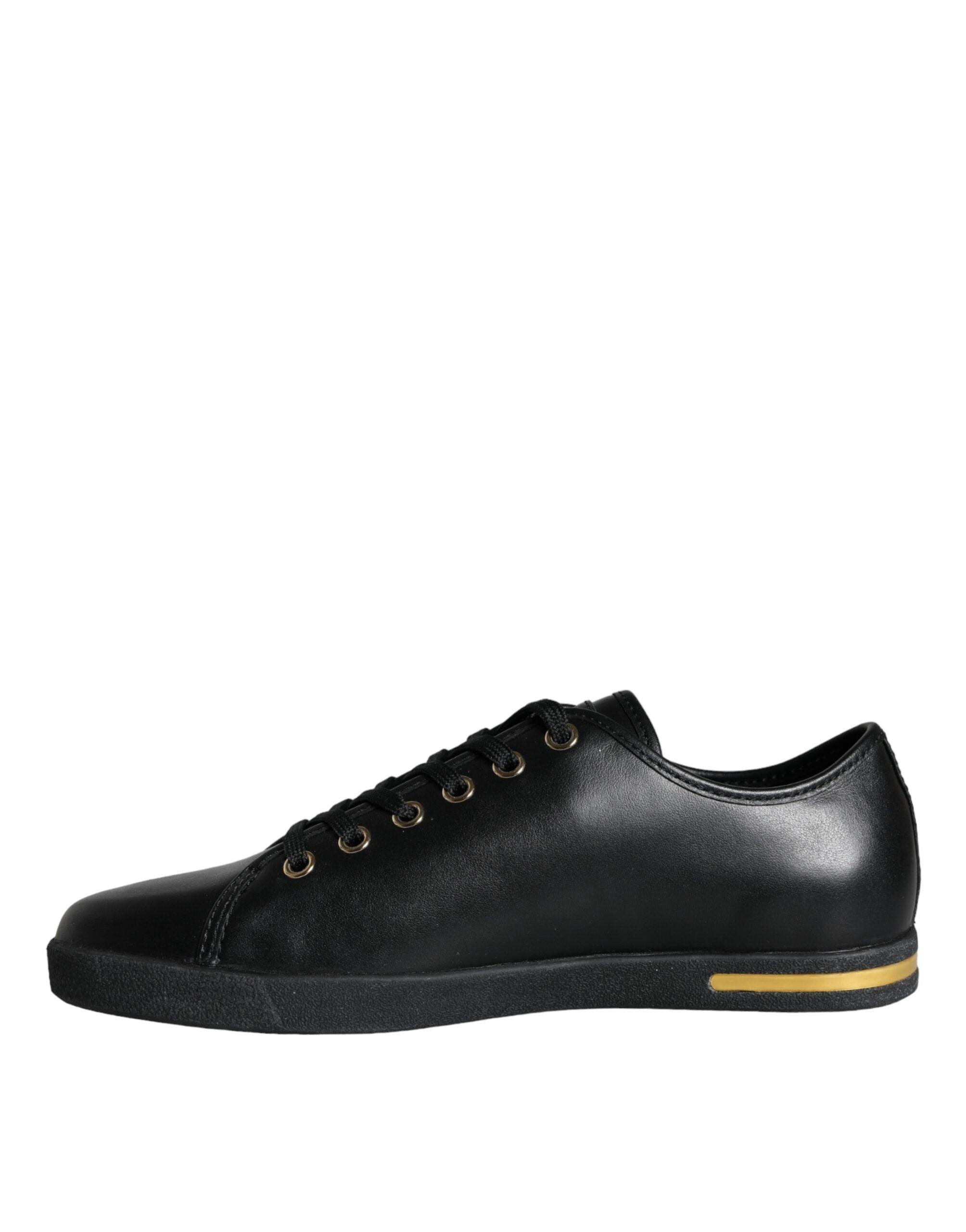 Dolce & Gabbana Zwart Leren Sneakers