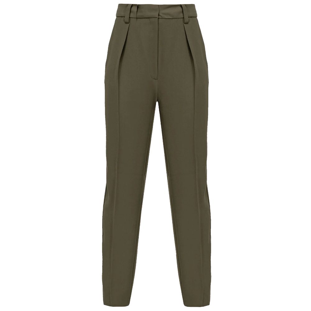 PINKO Groene Polyester Broek en Jeans