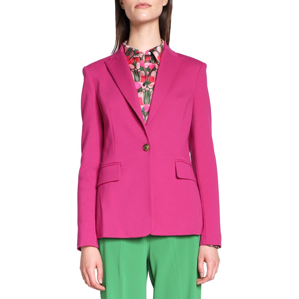 PINKO Fuchsia Viscose Colberts en Blazers