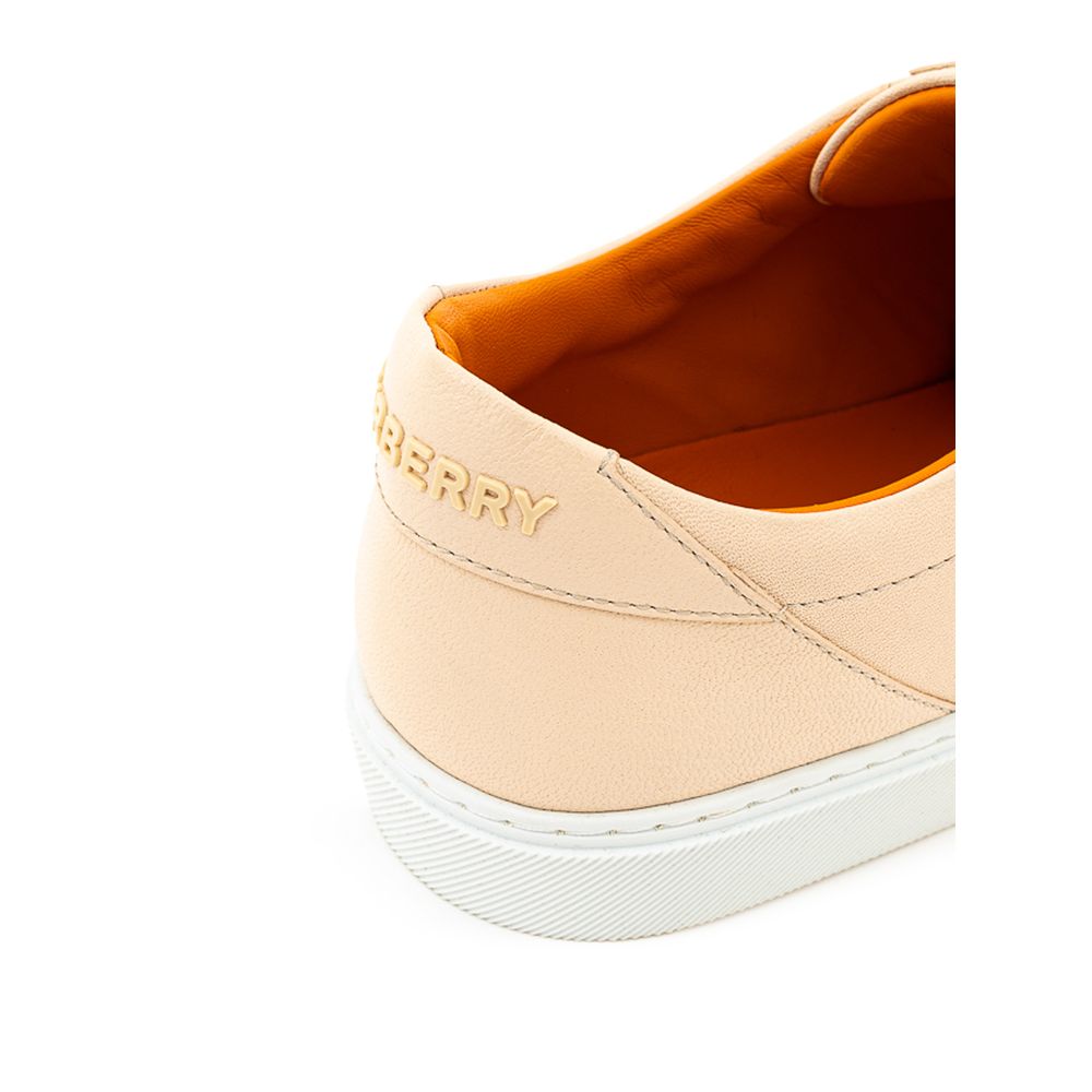 Burberry Roze Leren Sneakers