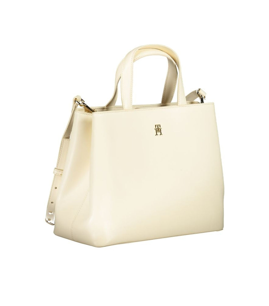 Tommy Hilfiger Beige Handtas van Polyethyleen