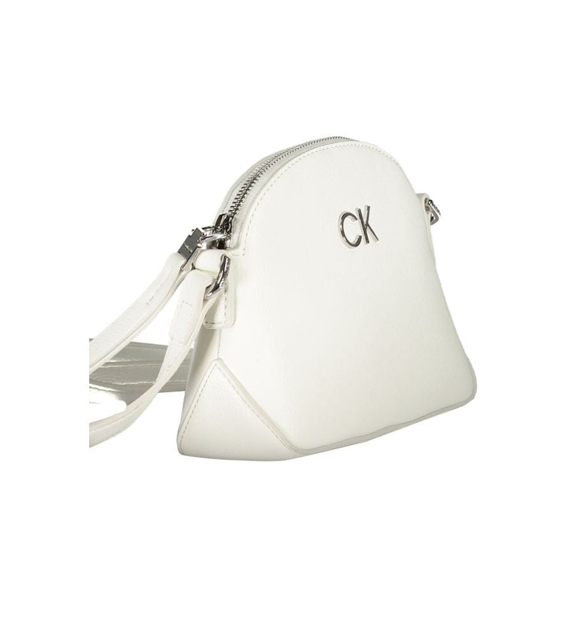 Calvin Klein Witte Polyethyleen Schoudertas