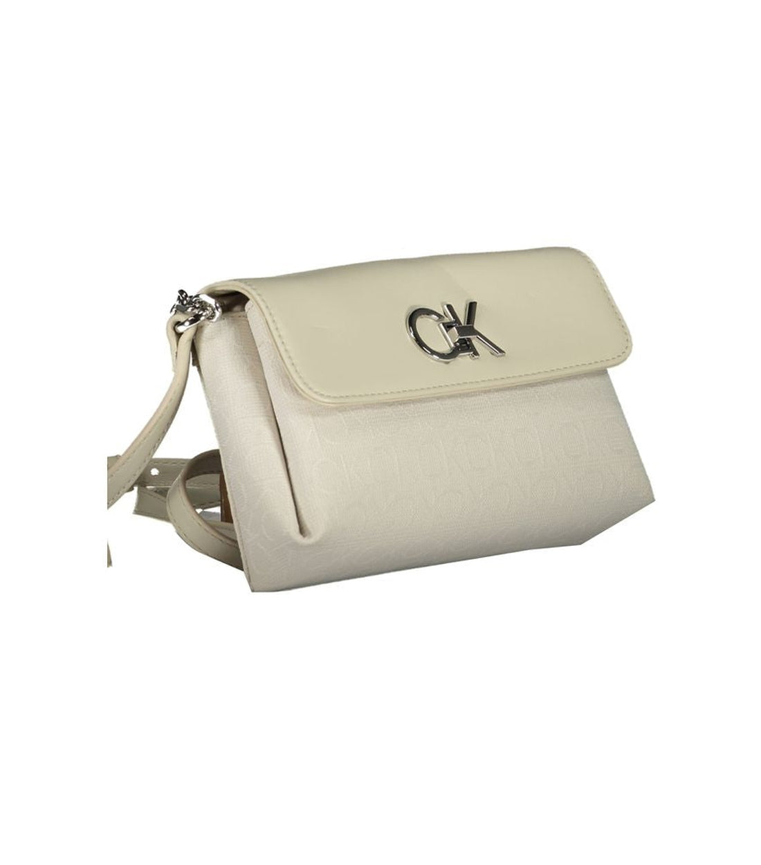 Calvin Klein Beigekleurige Handtas van 100% Gerecycled Polyester