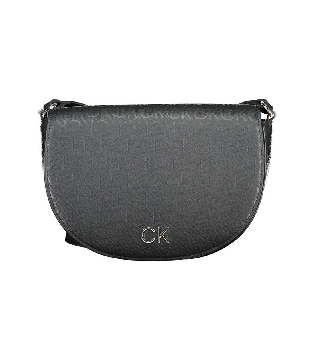 Calvin Klein Zwarte Polyethyleen Schoudertas