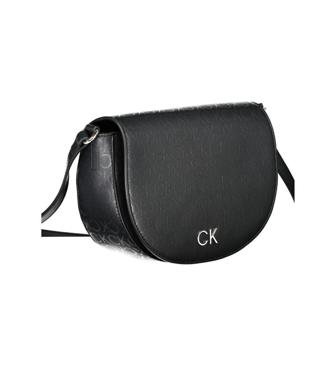 Calvin Klein Zwarte Polyethyleen Schoudertas