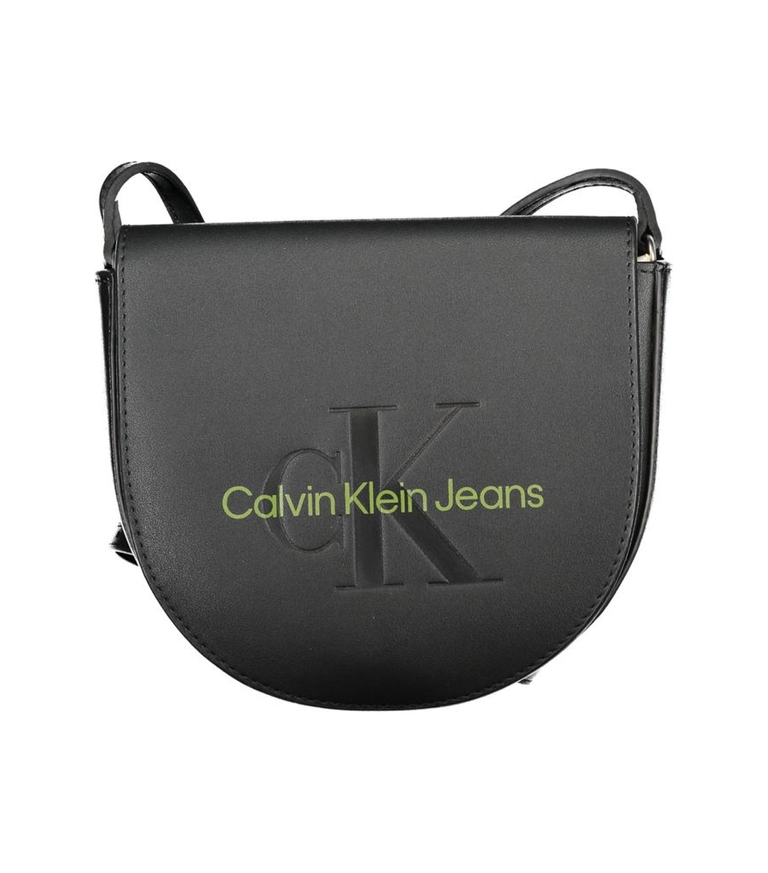 Calvin Klein Zwarte Polyethyleen Schoudertas