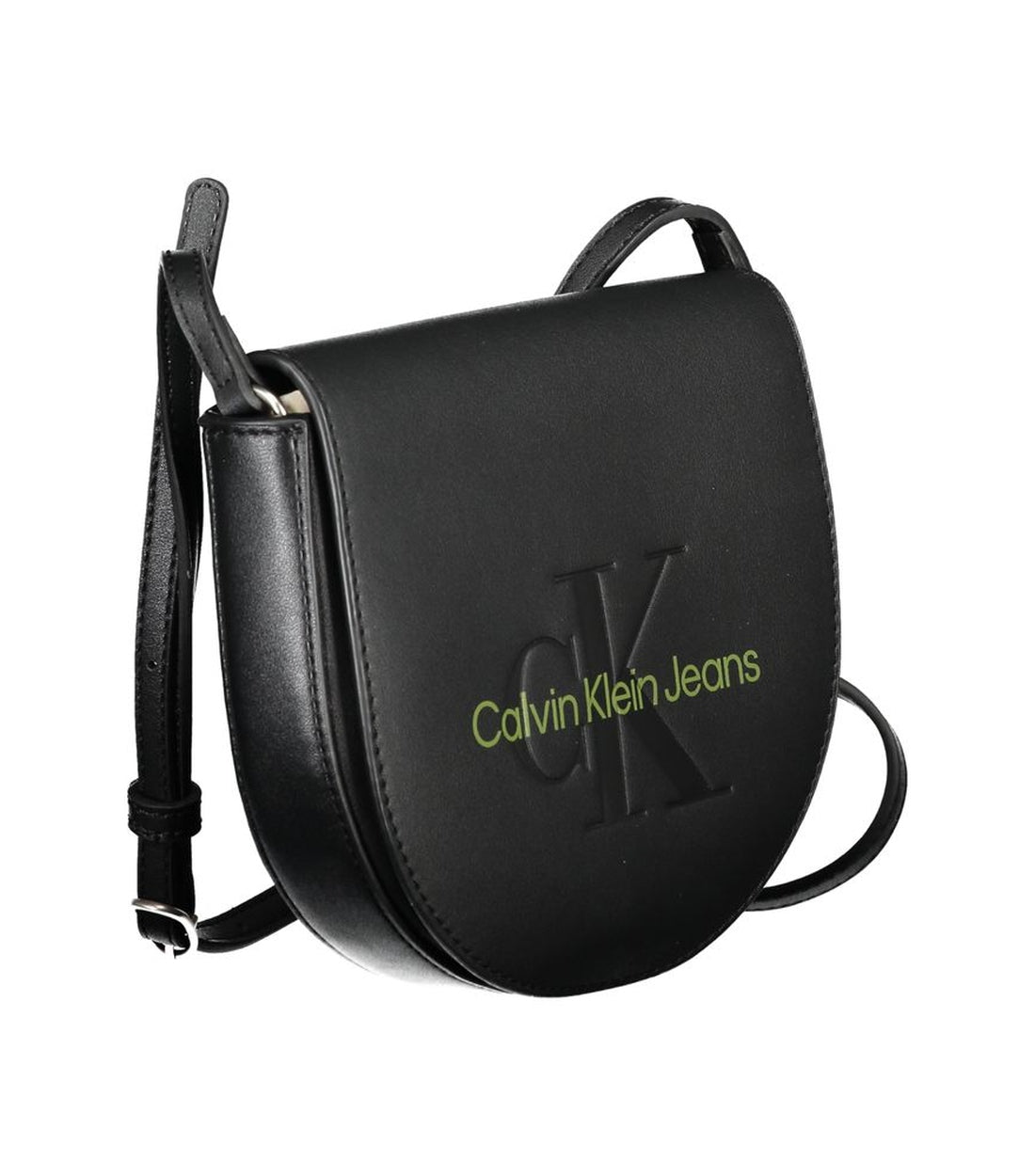 Calvin Klein Zwarte Polyethyleen Schoudertas