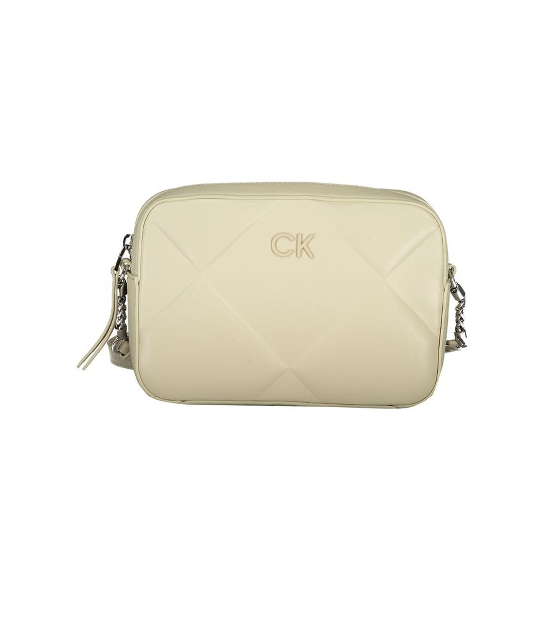 Calvin Klein Beige Katoenen Schoudertas