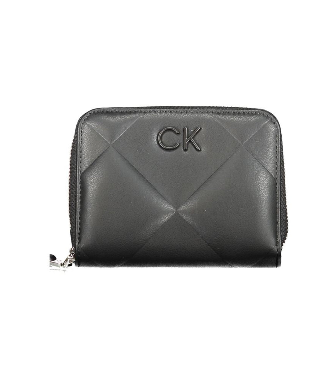 Calvin Klein Zwarte Polyester Portemonnee met RFID-bescherming