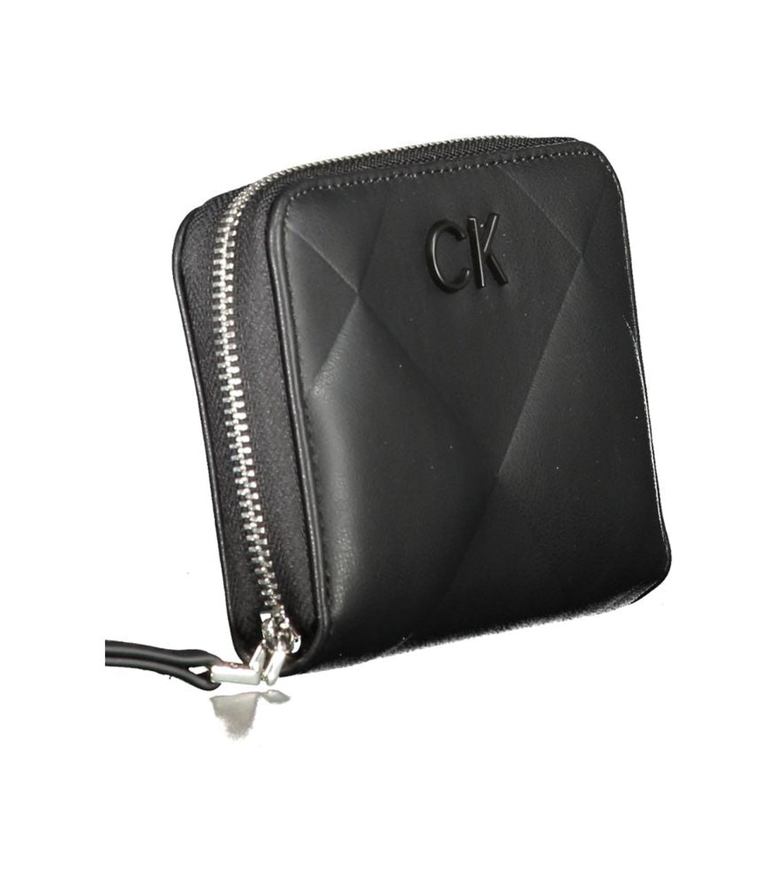 Calvin Klein Zwarte Polyester Portemonnee met RFID-bescherming