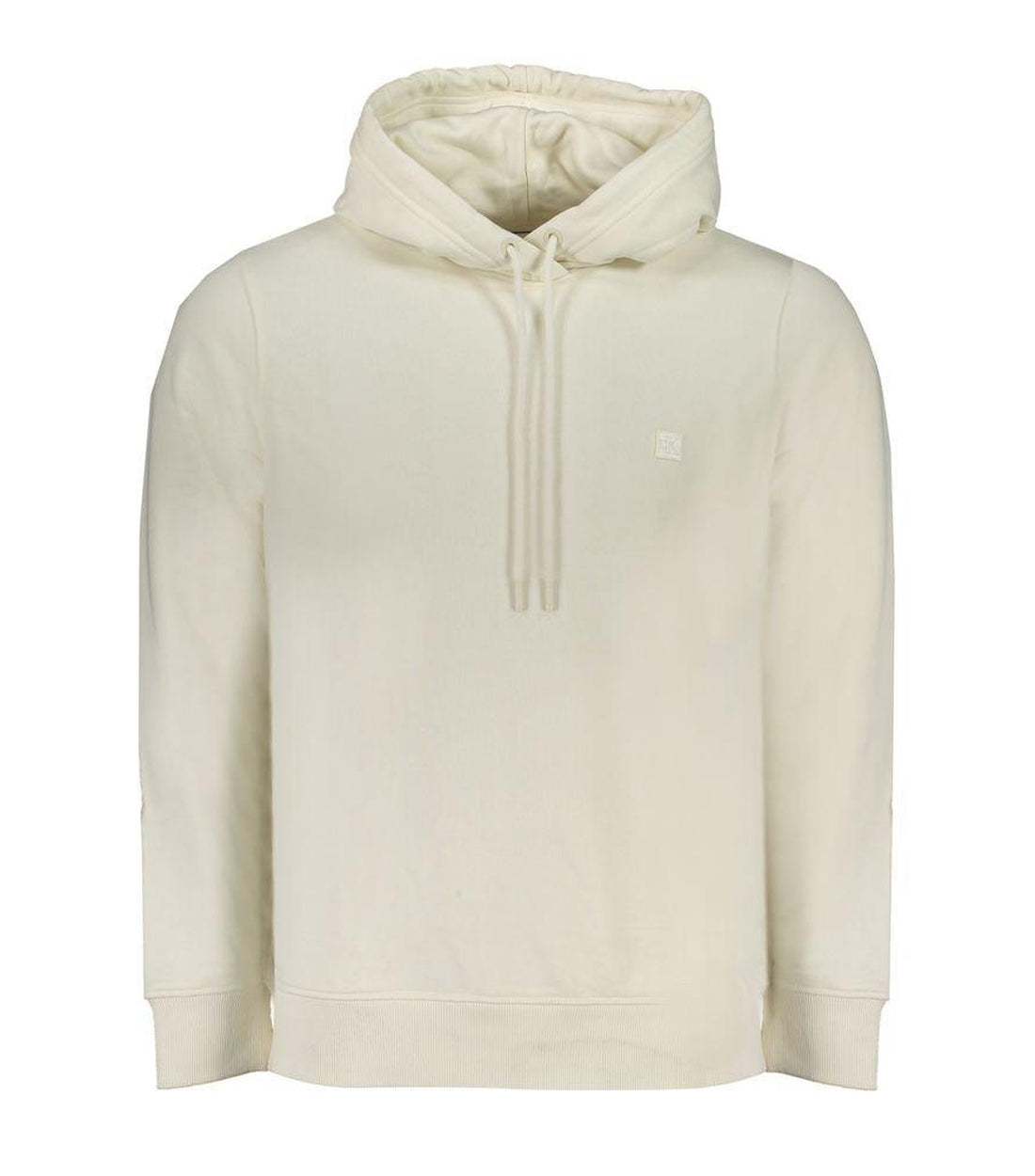 Calvin Klein katoenen Witte logo hoodie