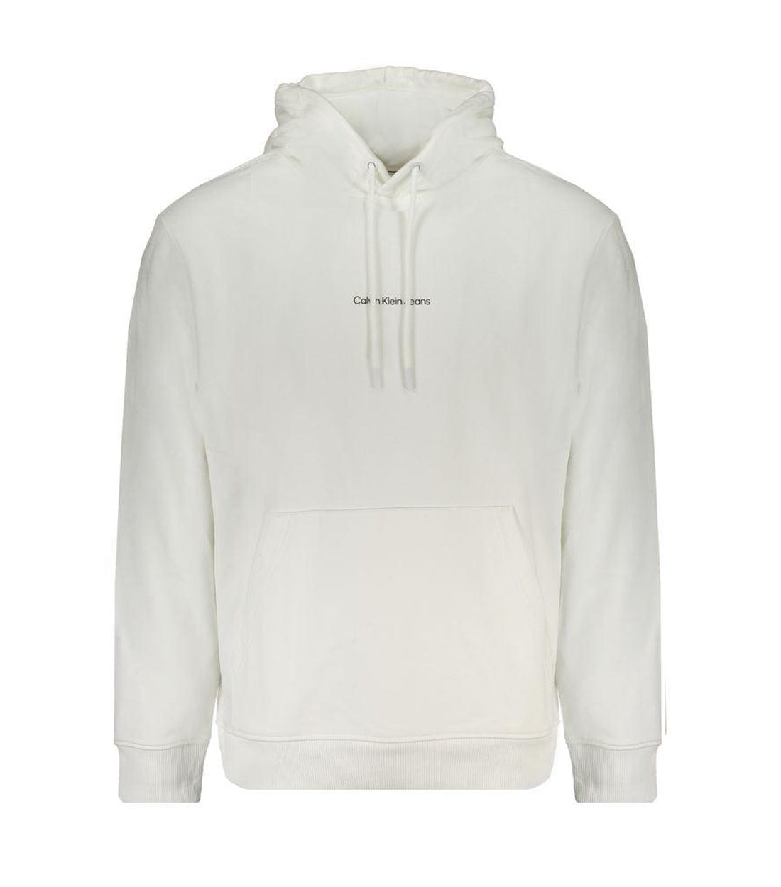 Calvin Klein Witte hoodie met logo