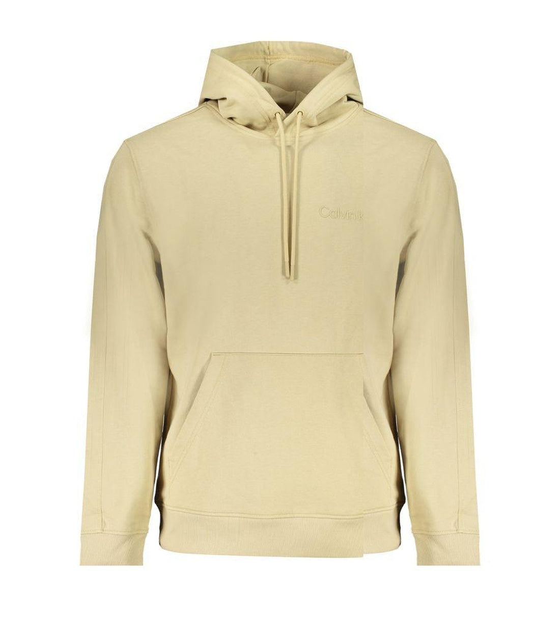 Calvin Klein Katoenen beige Logo Hoodie