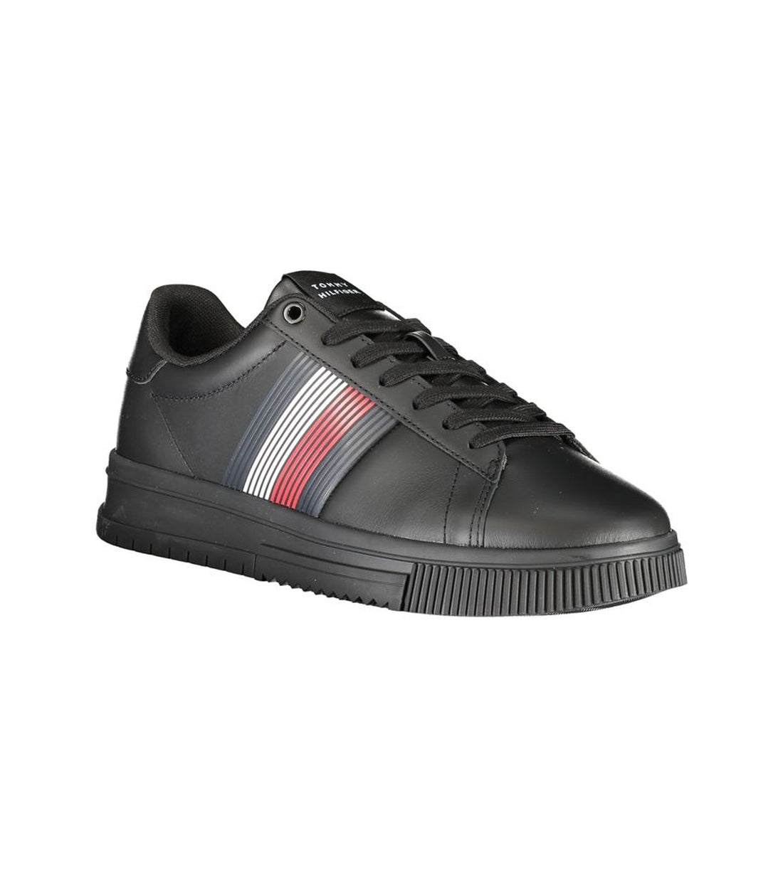 Tommy Hilfiger Zwarte Supercup Sneaker