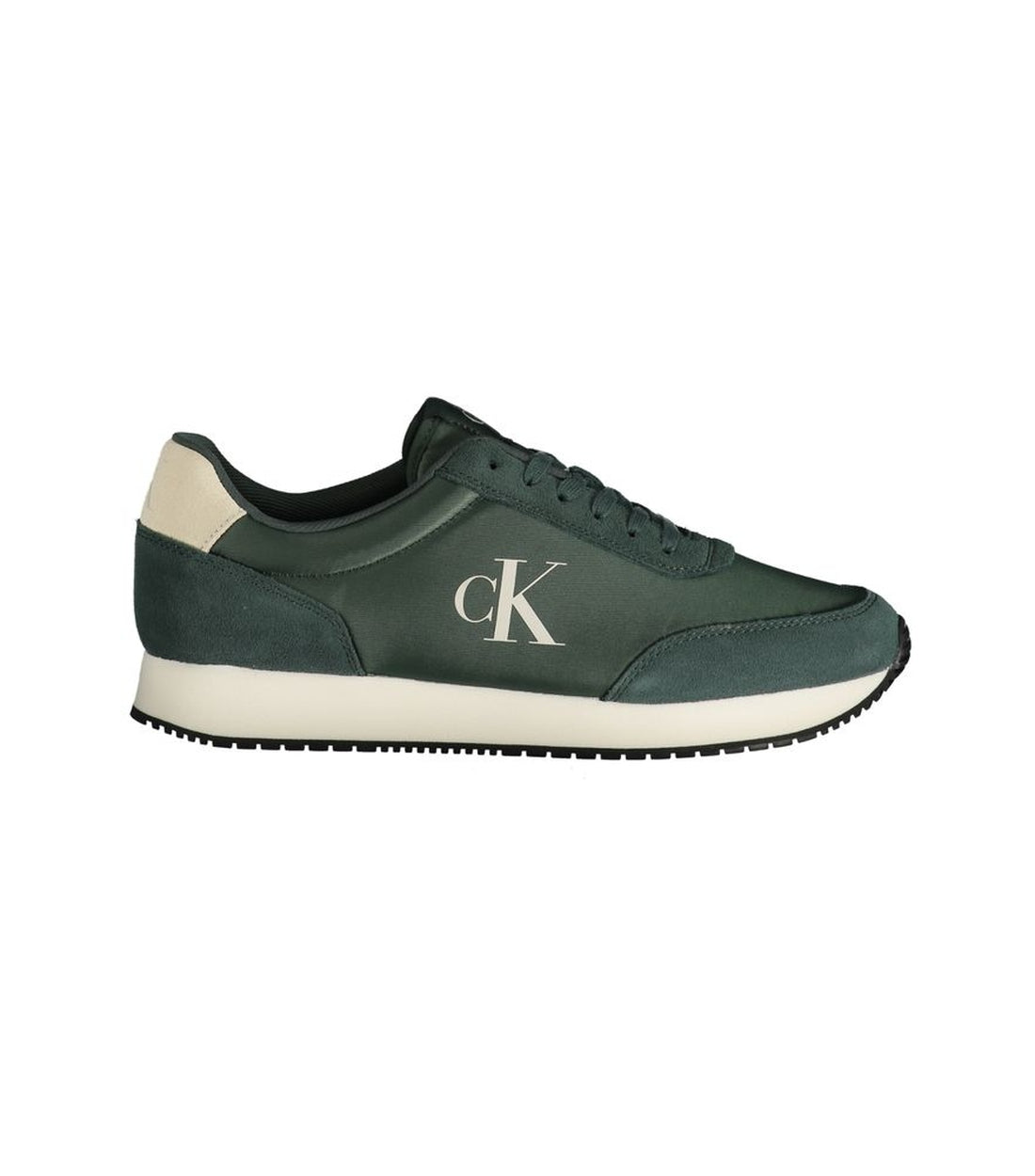 Calvin Klein Groene Heren Sportieve Veterschoenen