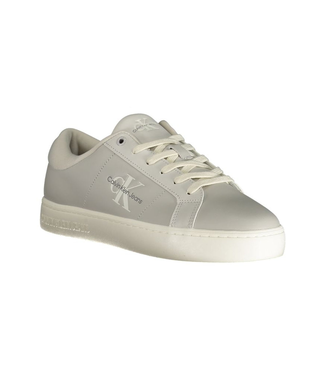 Calvin Klein Grijze Polyester Sneaker met Logo