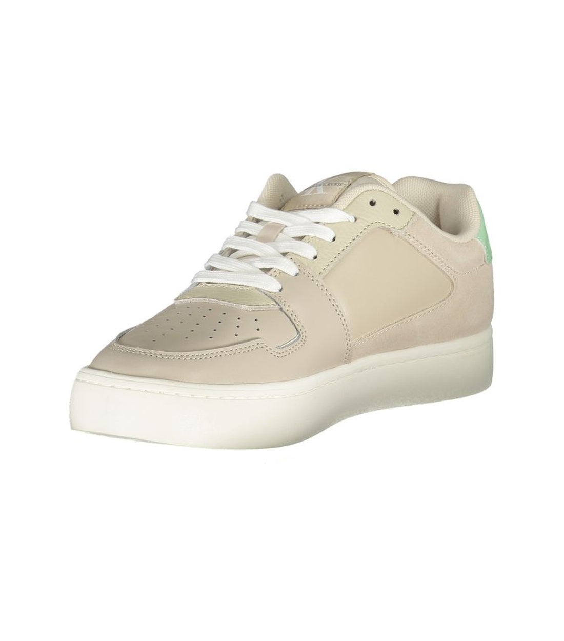 Calvin Klein Beige Klassieke Cupsole Sneaker