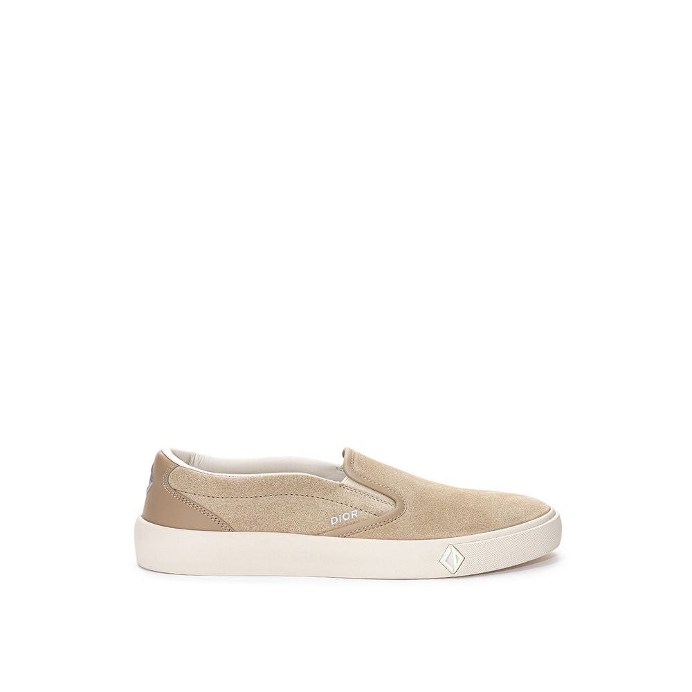 Dior Beige Leren Unisex Sneakers