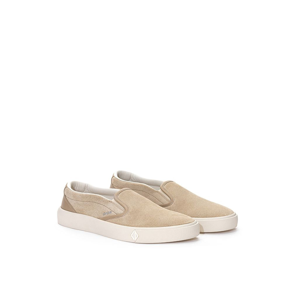 Dior Beige Leren Unisex Sneakers