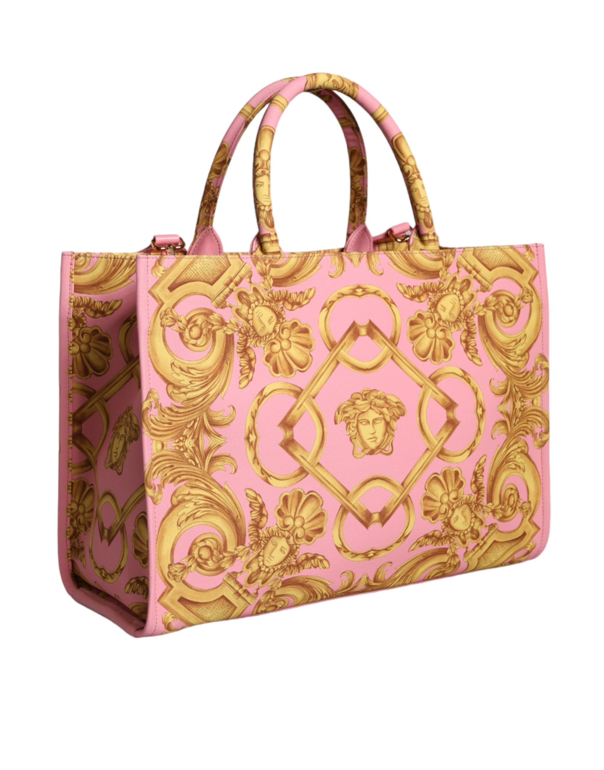 Versace Roze Leren Handtas