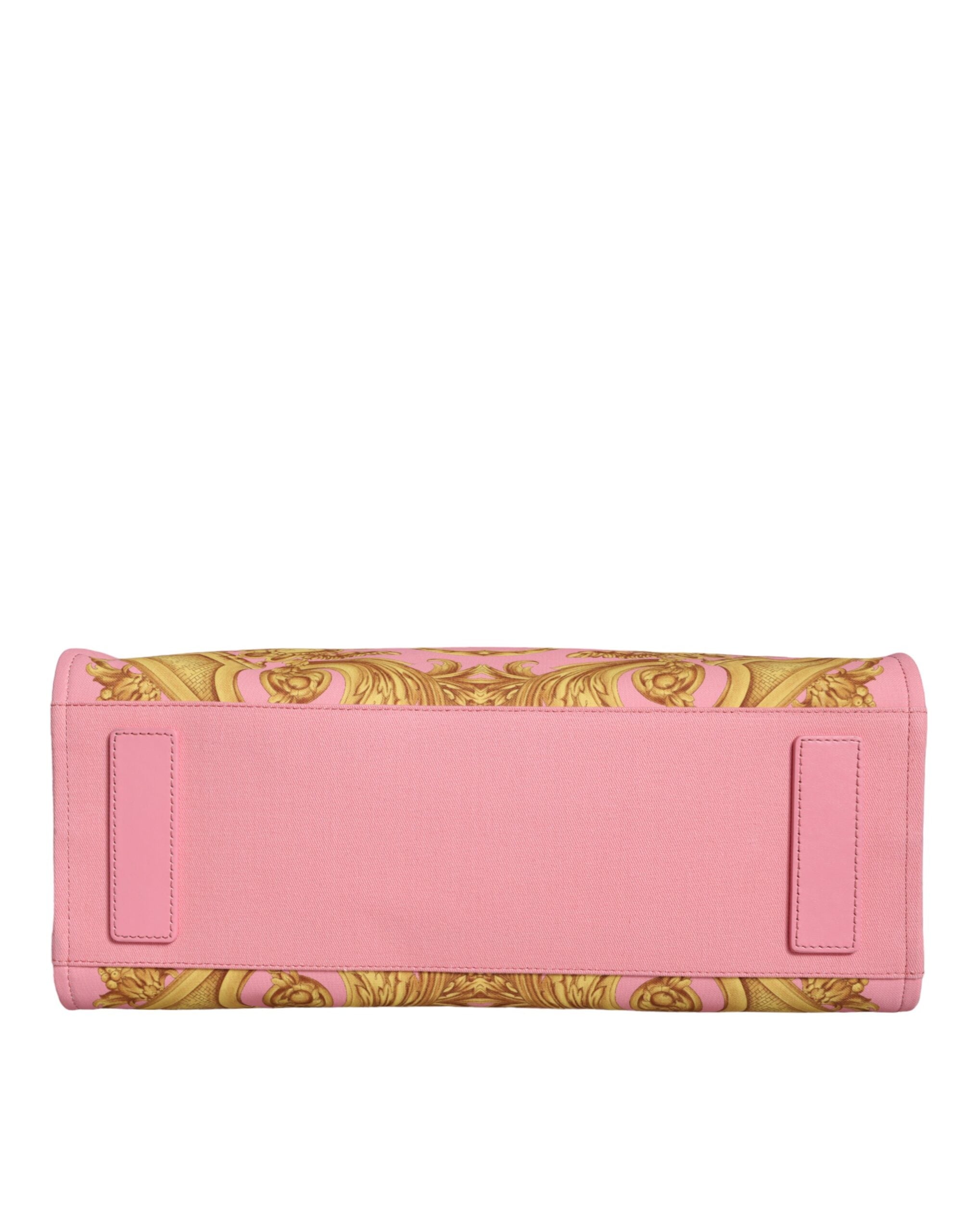 Versace Roze Leren Handtas