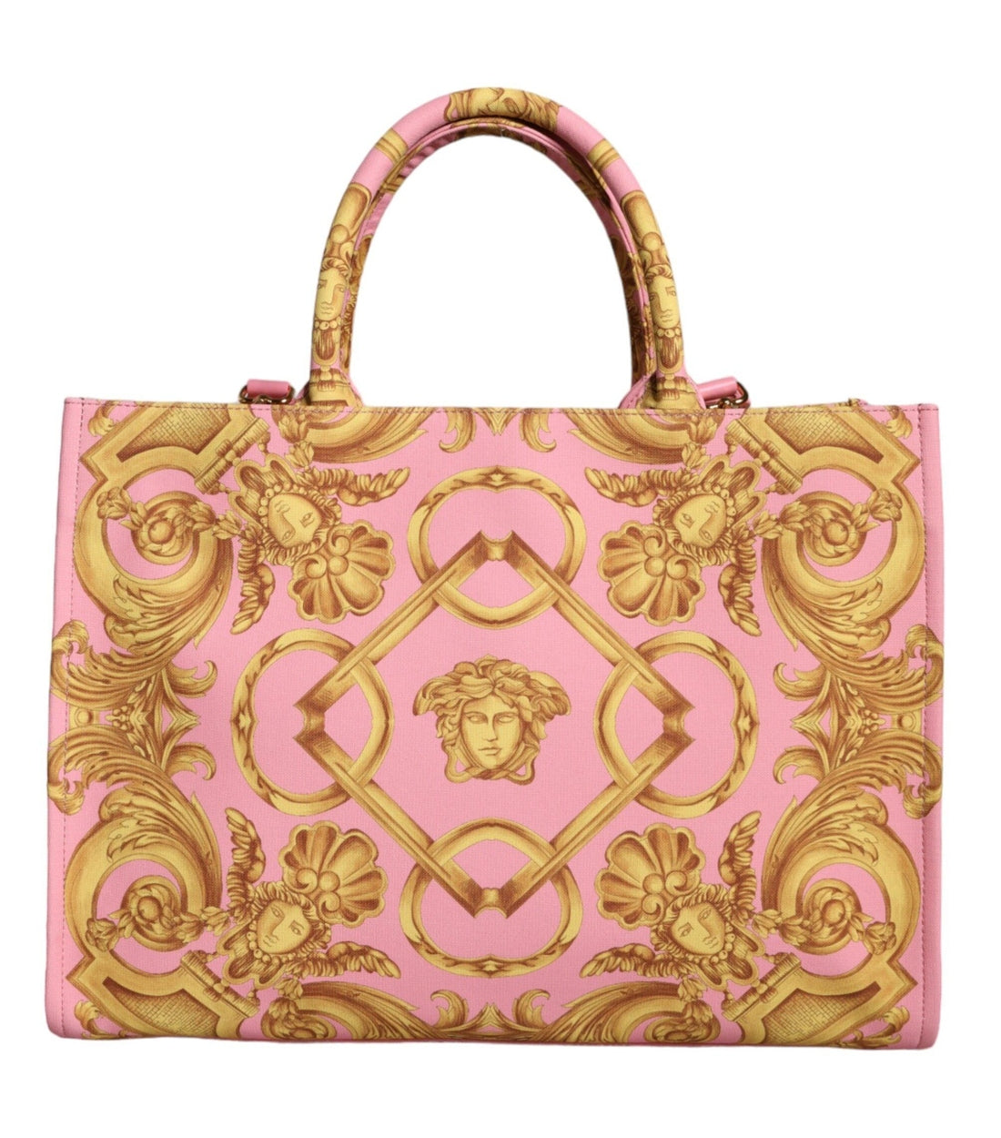 Versace Roze Leren Handtas