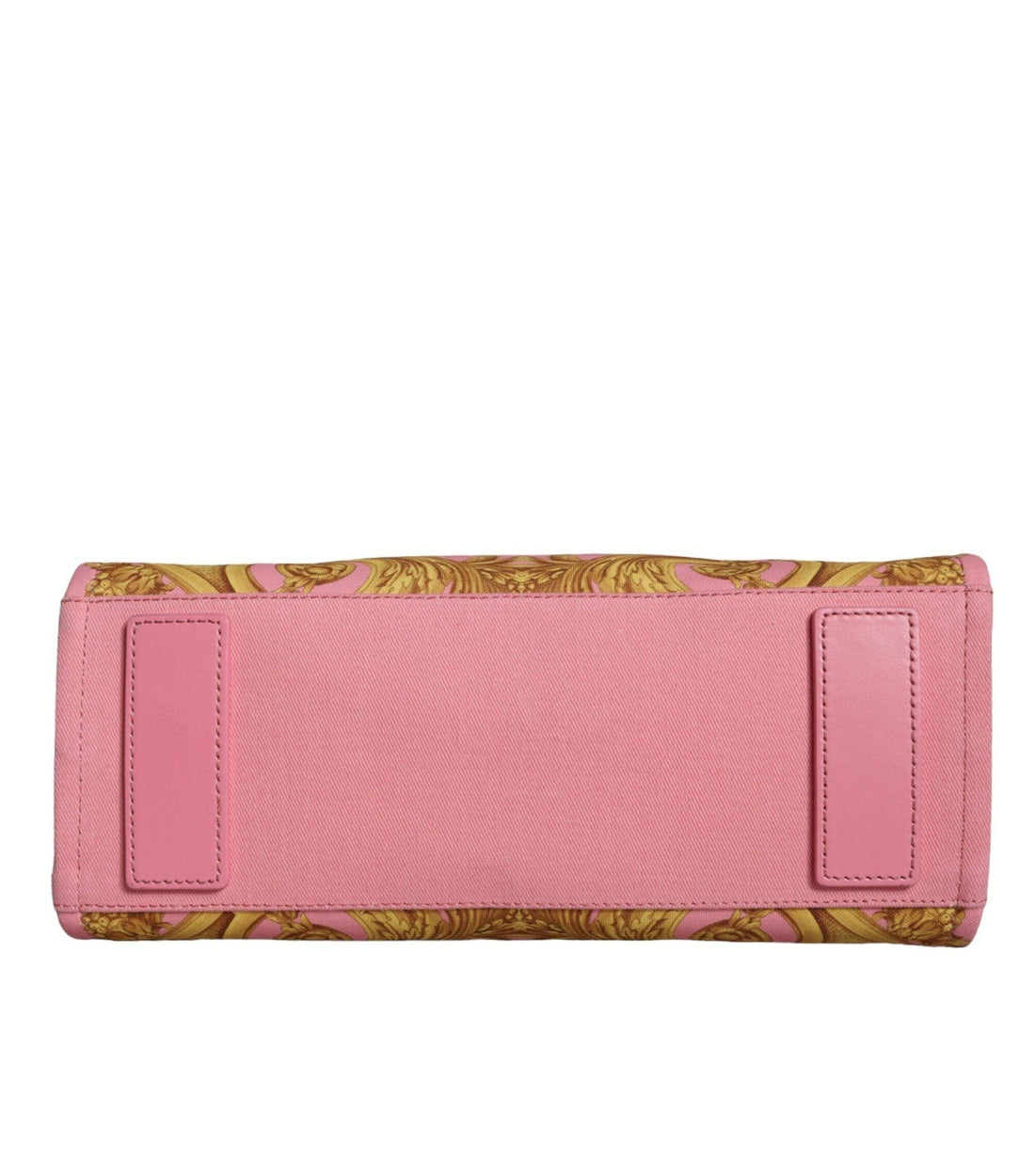 Versace Roze Baroque Leren Handtas