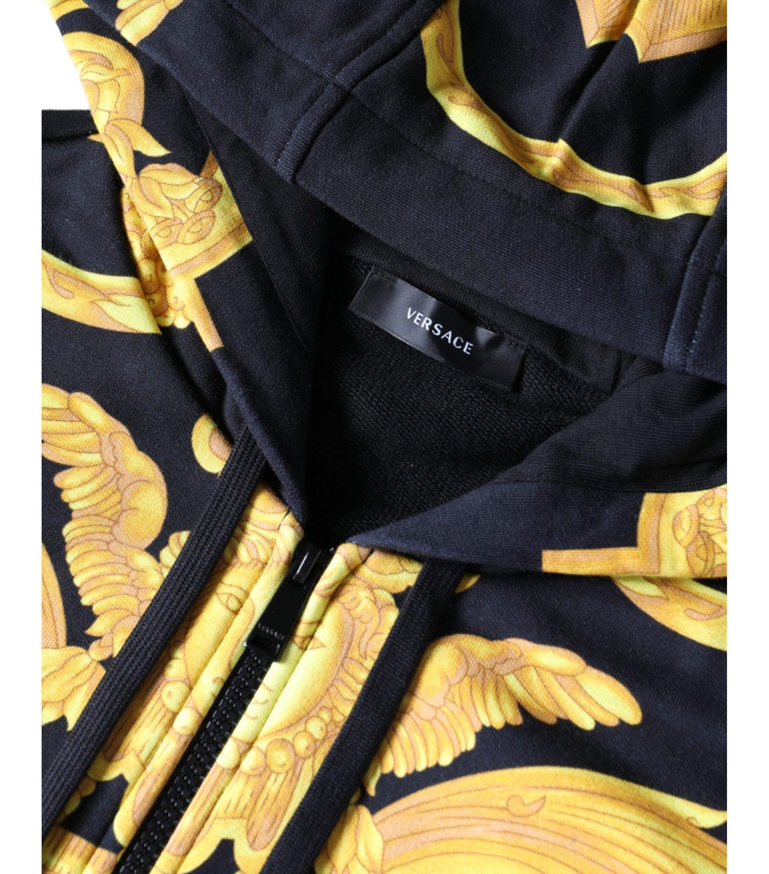 Versace Zwart Medusa Zipped Hoodie