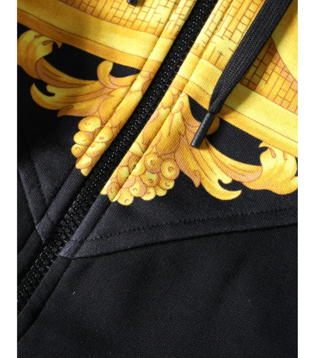 Versace Zwart Medusa Zipped Hoodie