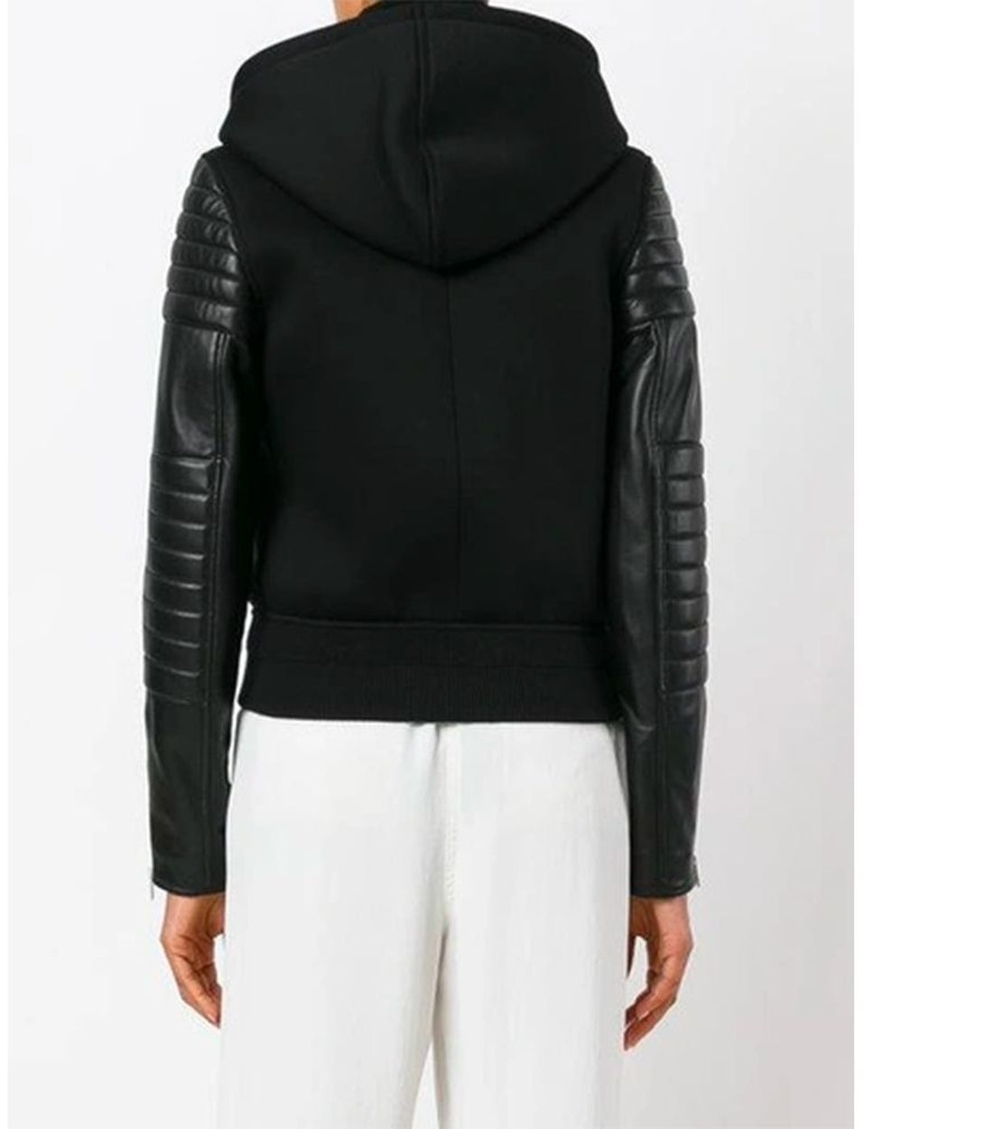 Givenchy Zwart Hoodie Bomber Jas