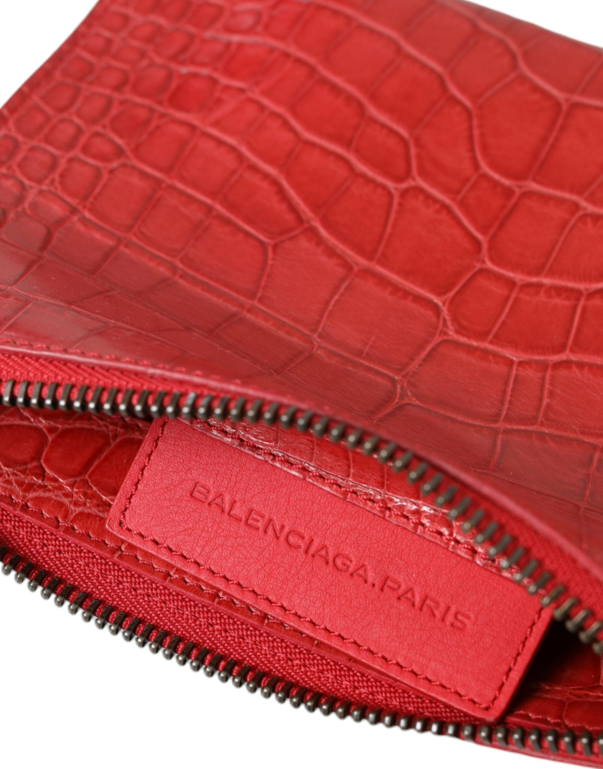 Balenciaga Rood Alligatorleer  Tas