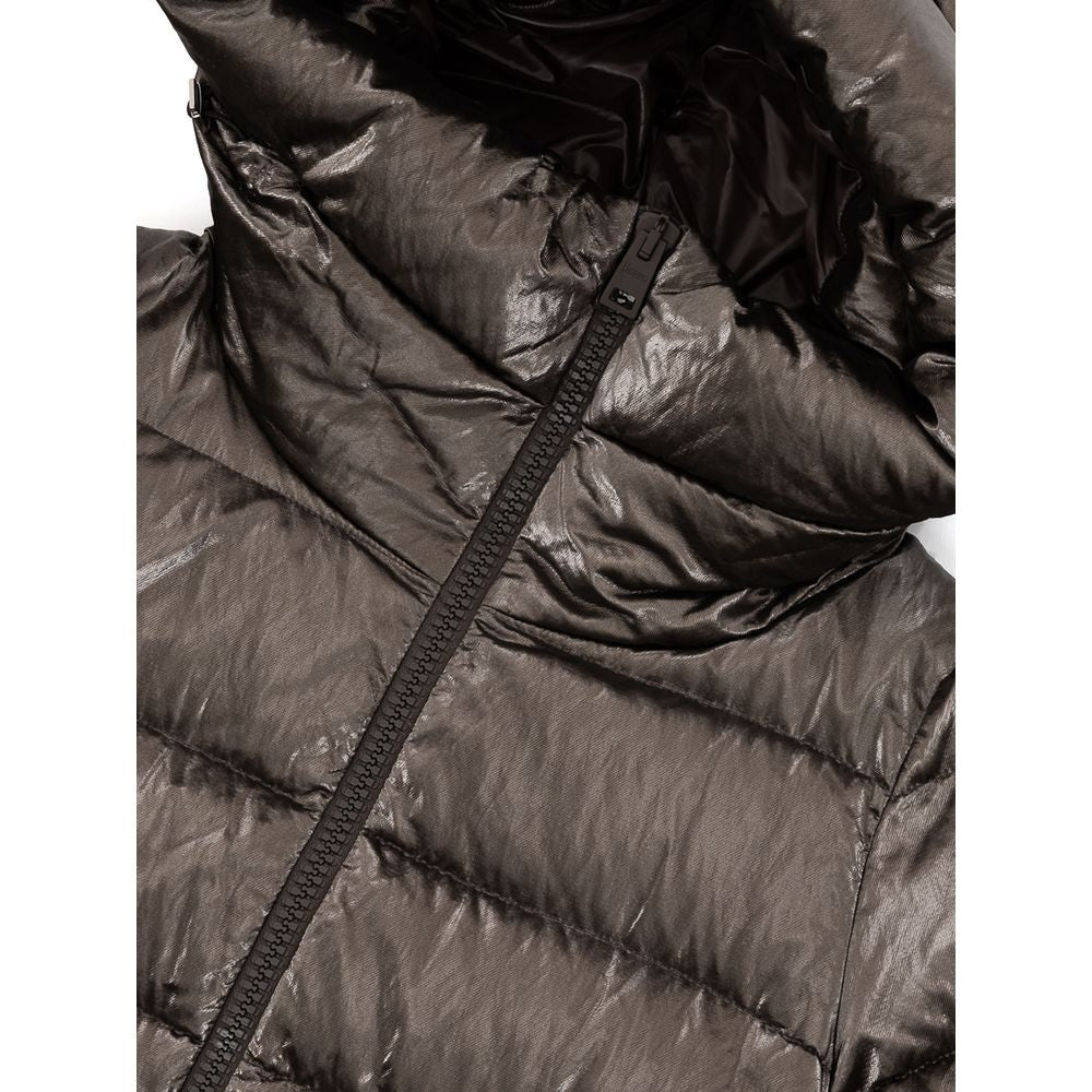 Herno Zilver Viscose Parka Jas