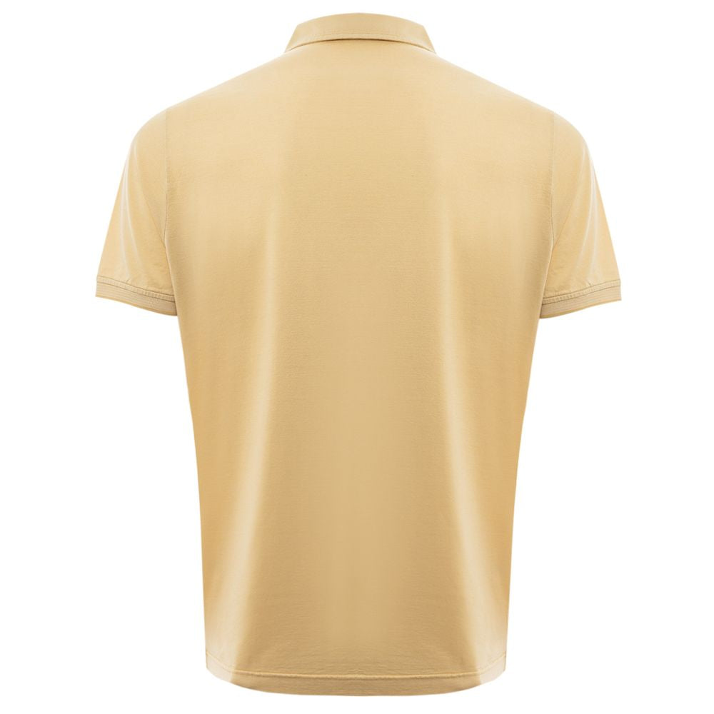 Loro Piana Geel Zijde Polo Shirt