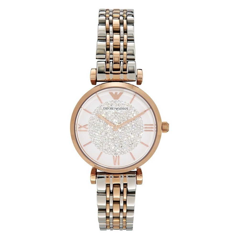 Armani Zilver AR1926 Dames Horloge