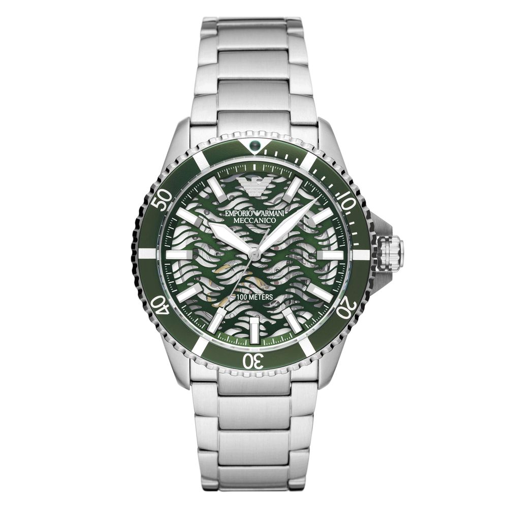 Emporio Armani Zilver AR60061 Heren Horloge