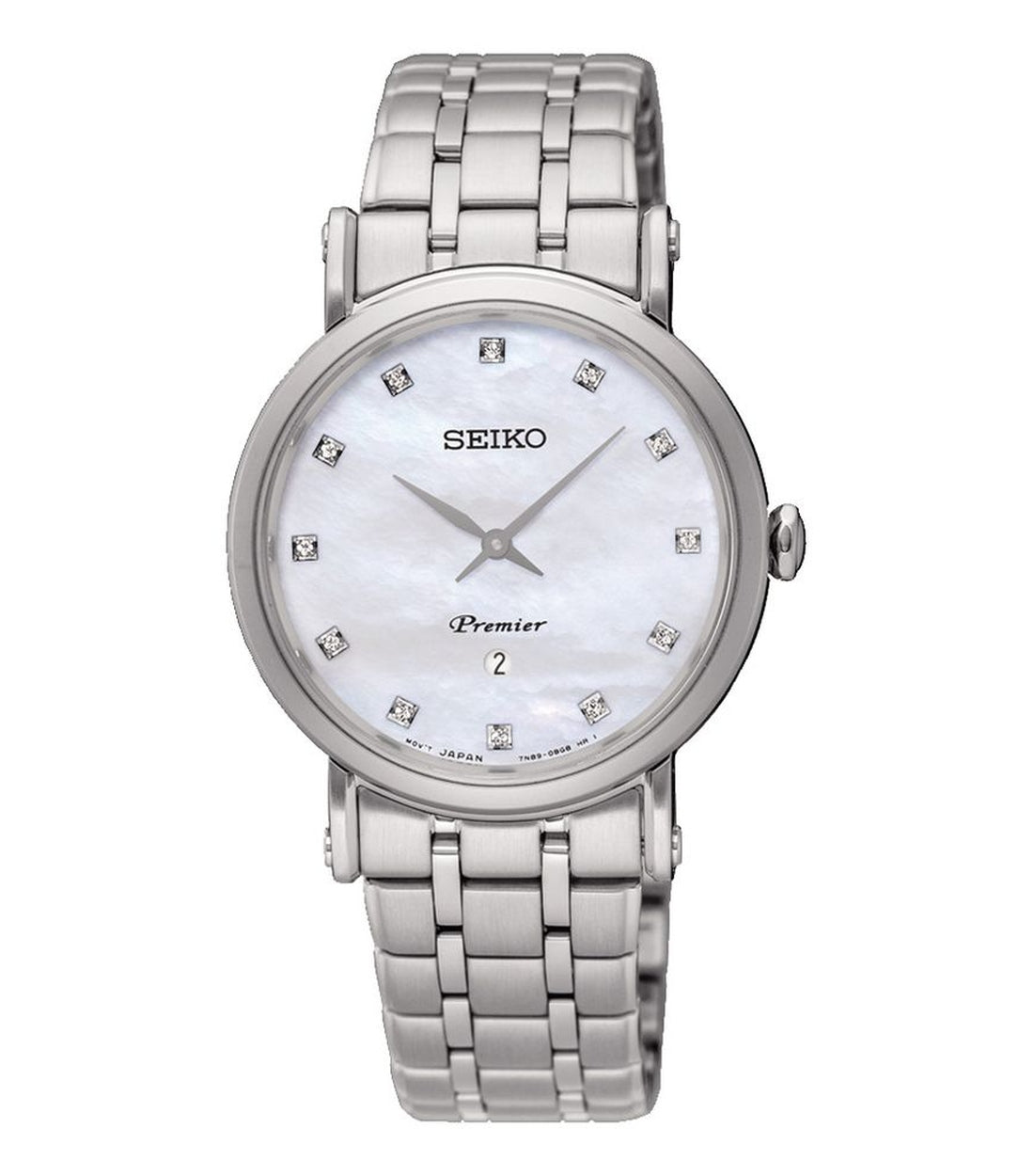 Seiko Zilver Premier SXB433P1 Dames Horloge