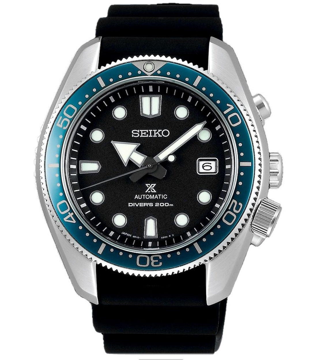 Seiko Zwart SPB079J1EST Heren Horloge